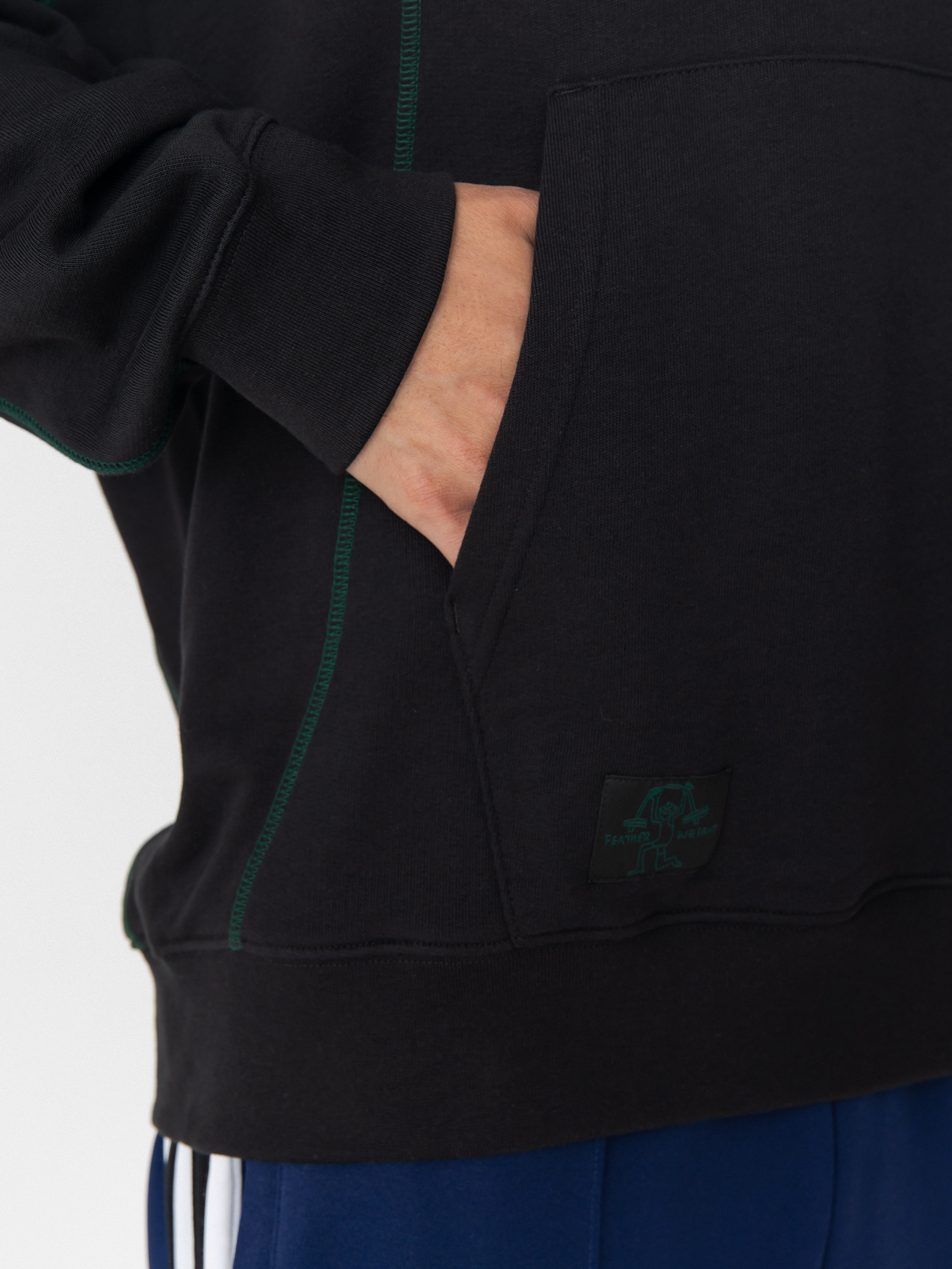 adidas Shmoo Fw HD Hoodie (black/drkgrn)