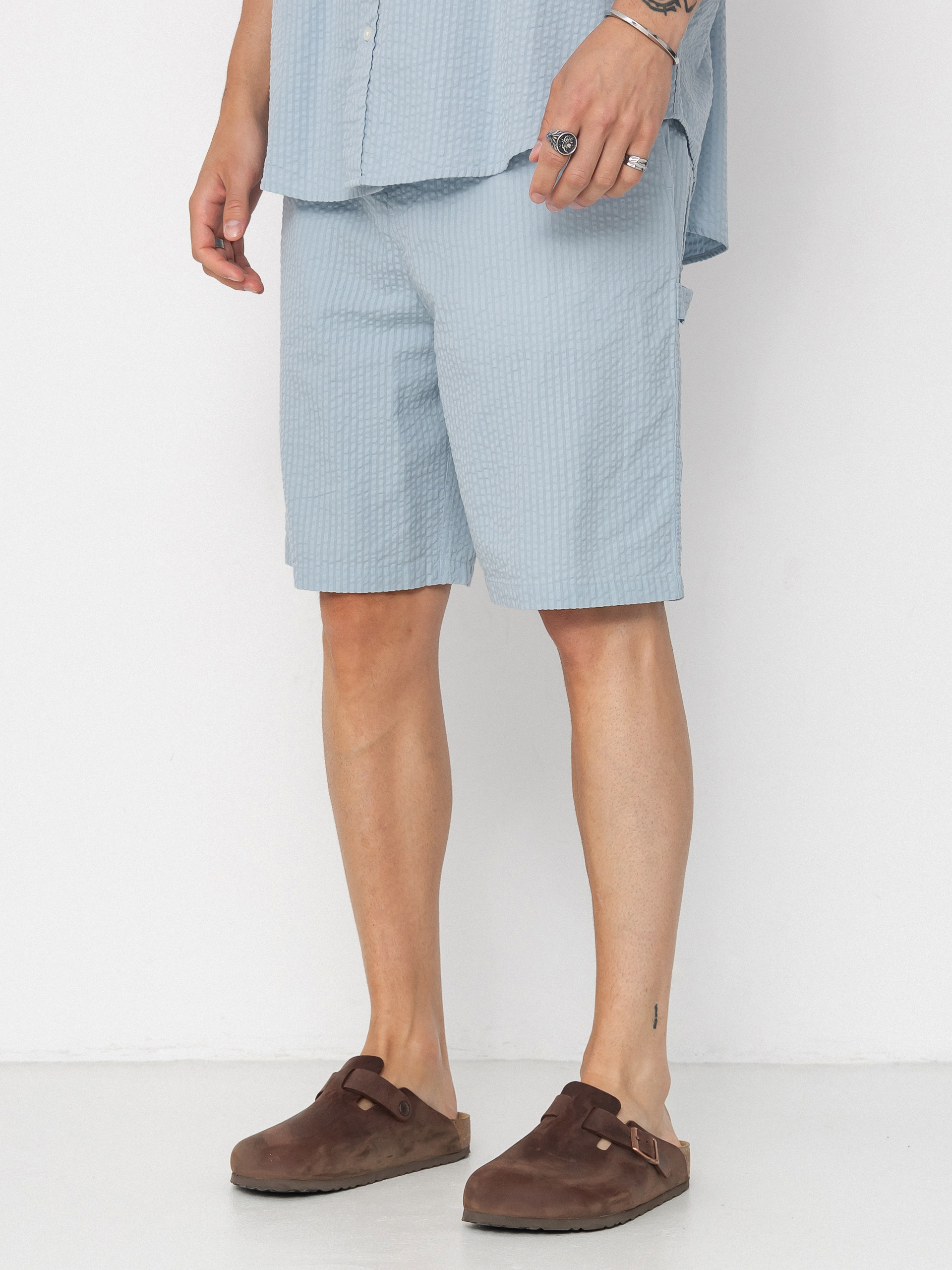 Carhartt WIP Toland Shorts (toland stripe/blue fog)