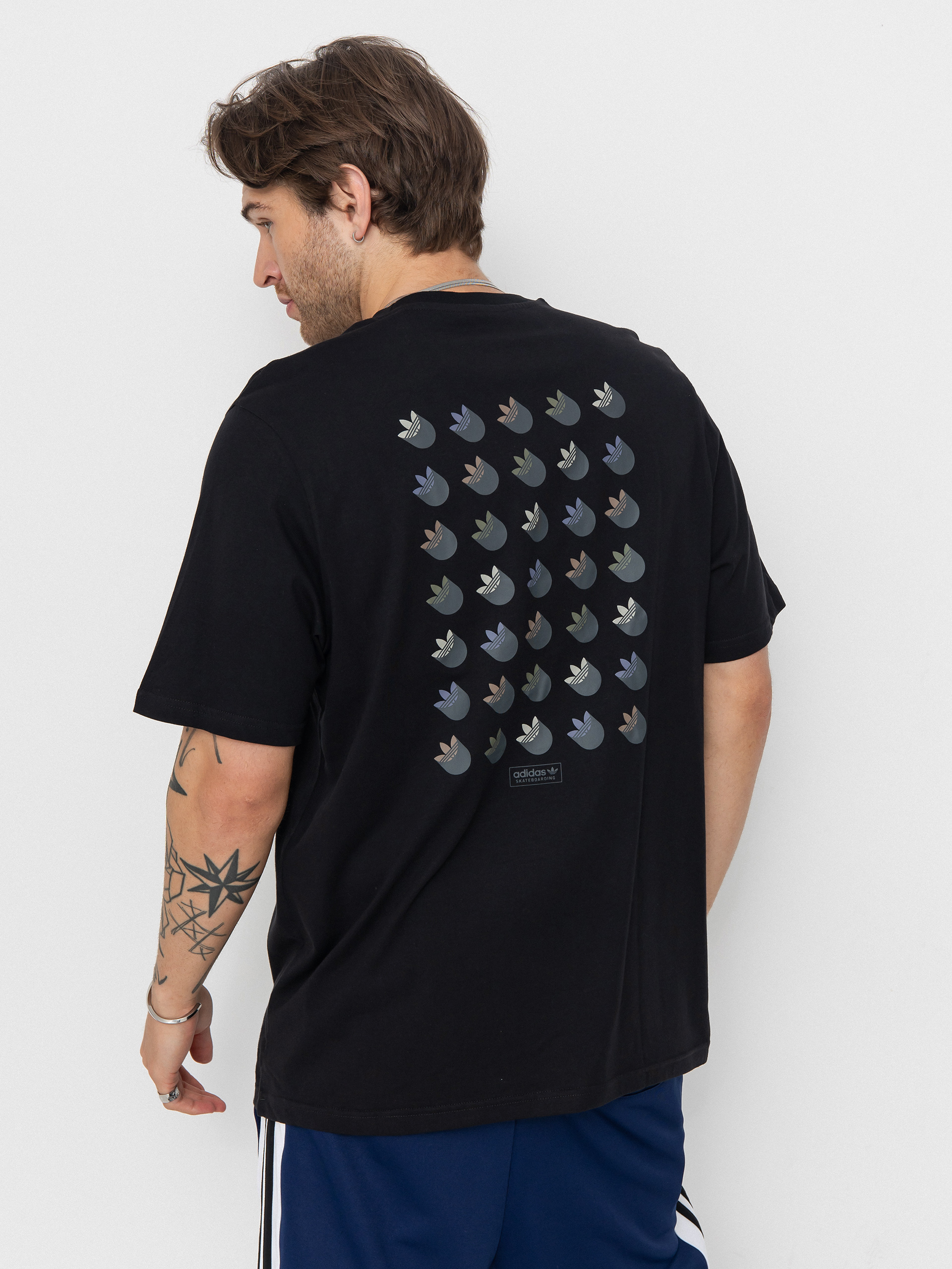 adidas Skate Tr Shd T-Shirt (black/olistr)
