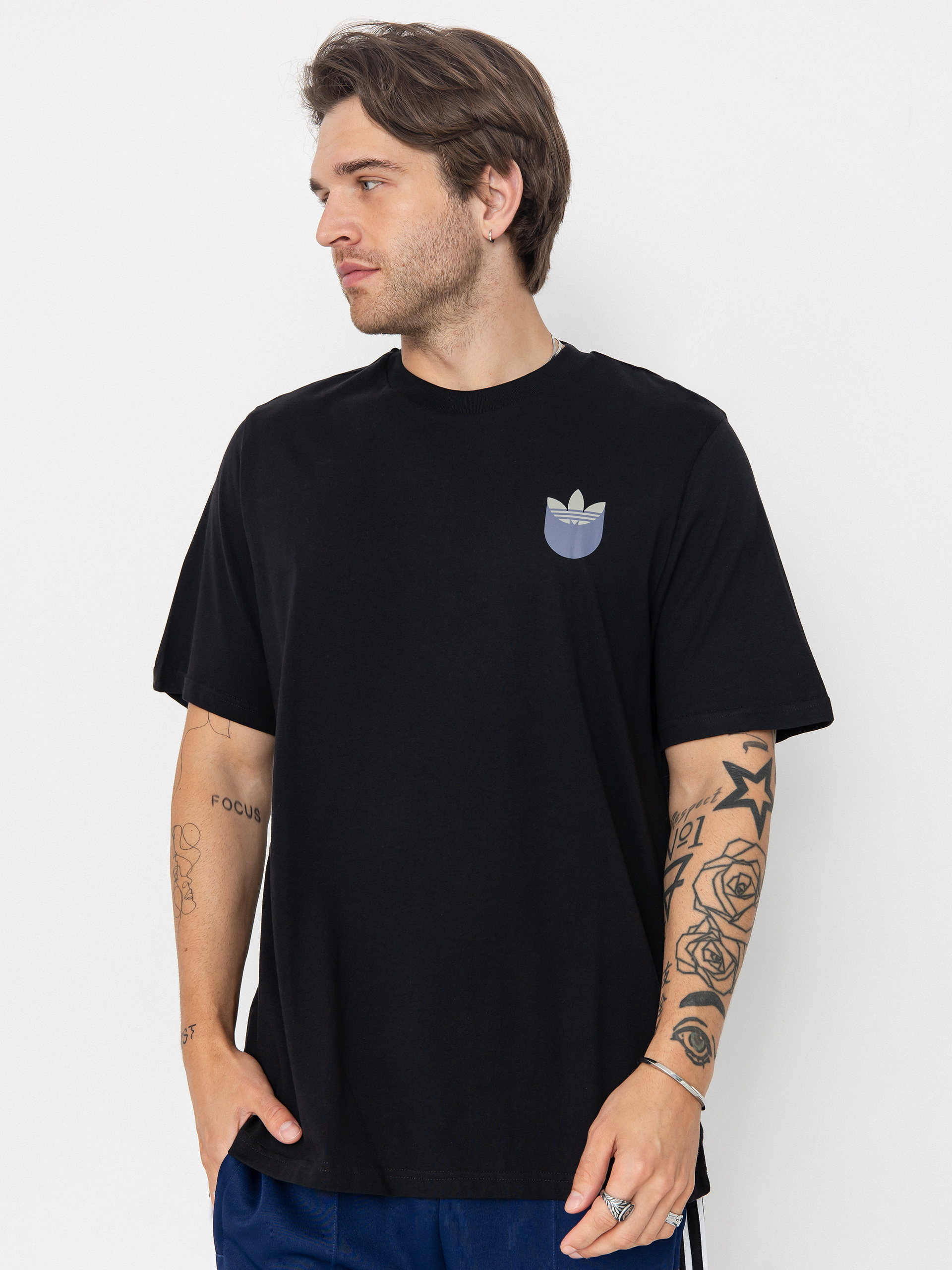 adidas Skate Tr Shd T-Shirt (black/olistr)