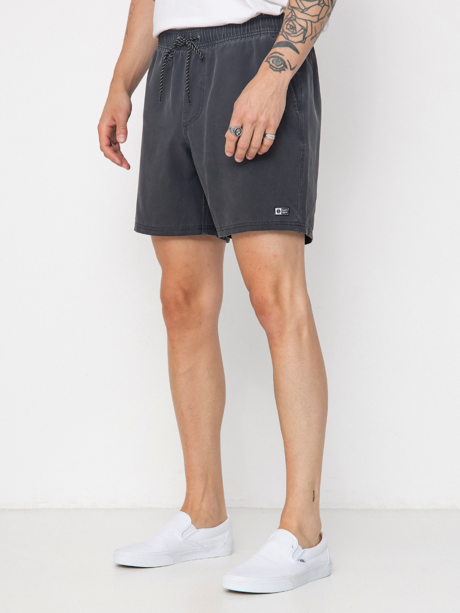 Salty Crew Seadog Volley Shorts (black)