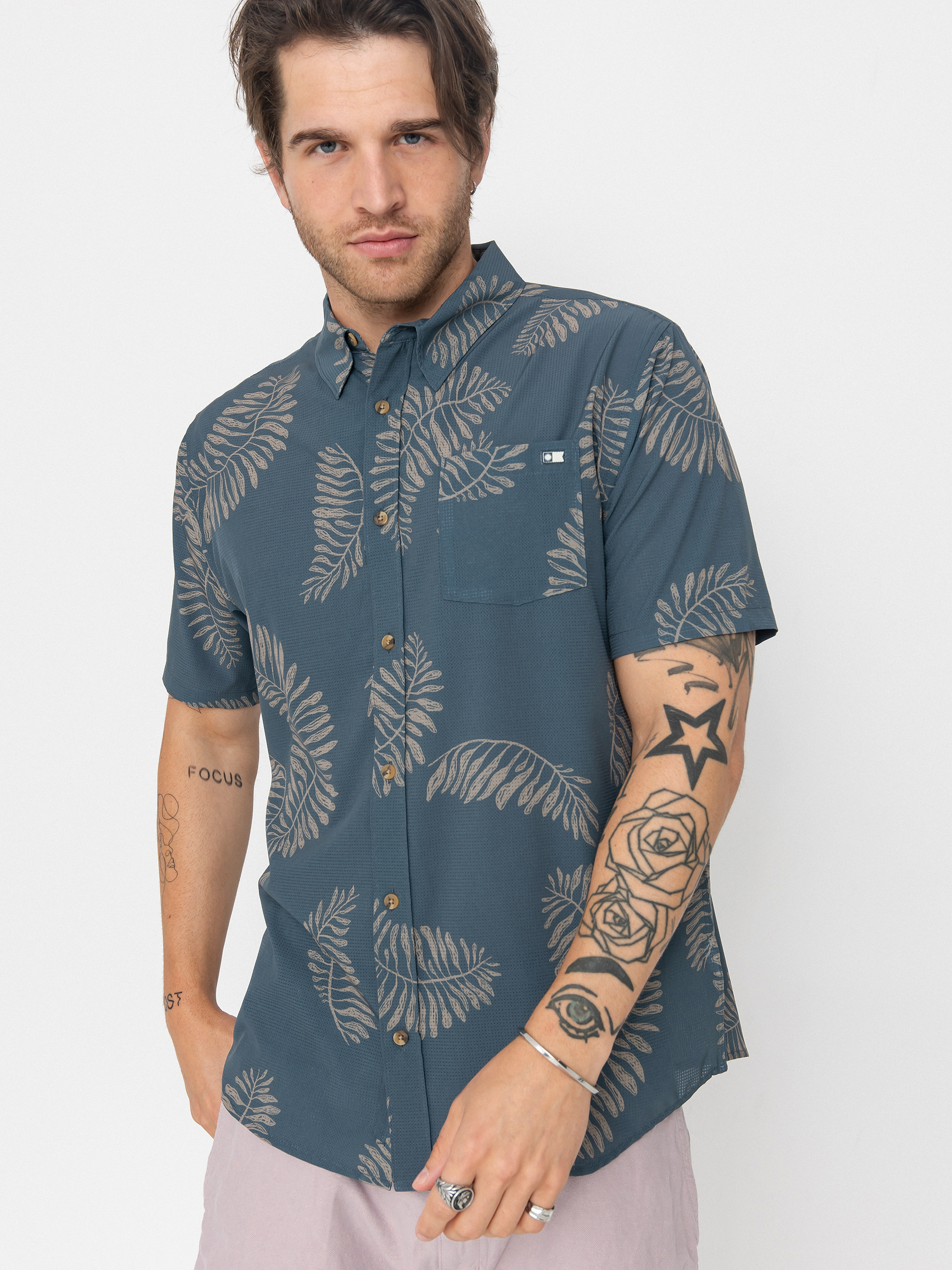 Salty Crew Hemd Stringer Perf Tech (bluefin)