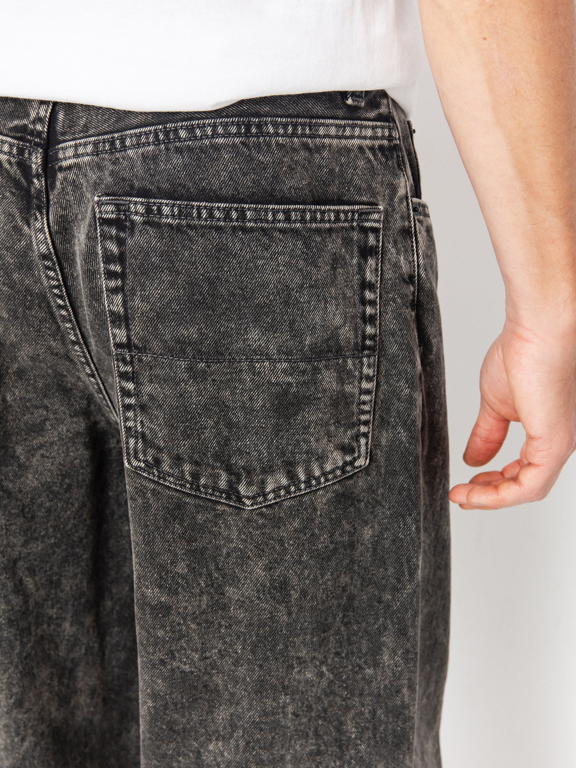 Vans Check 5 Baggy Denim Pants (stonewash black)