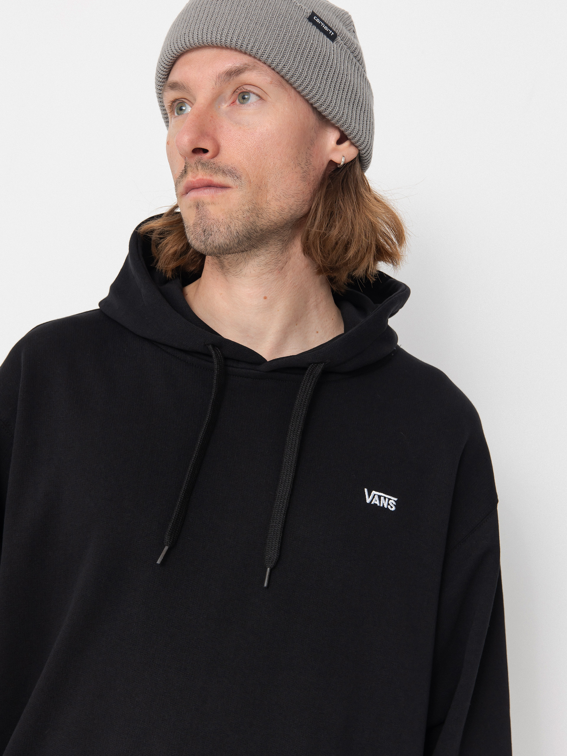 Vans Left Chest II Loose HD Hoodie (black)