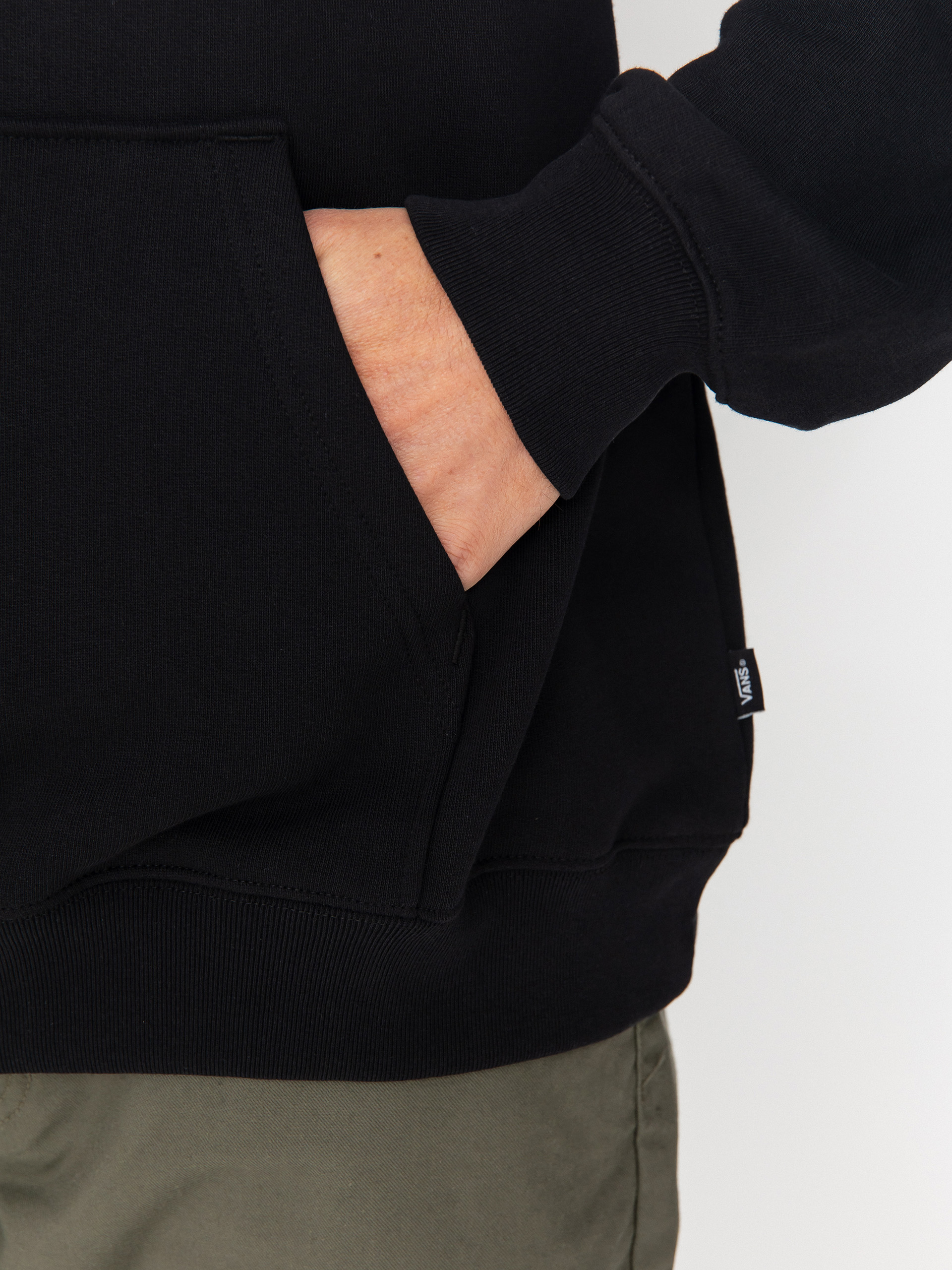 Vans Left Chest II Loose HD Hoodie (black)