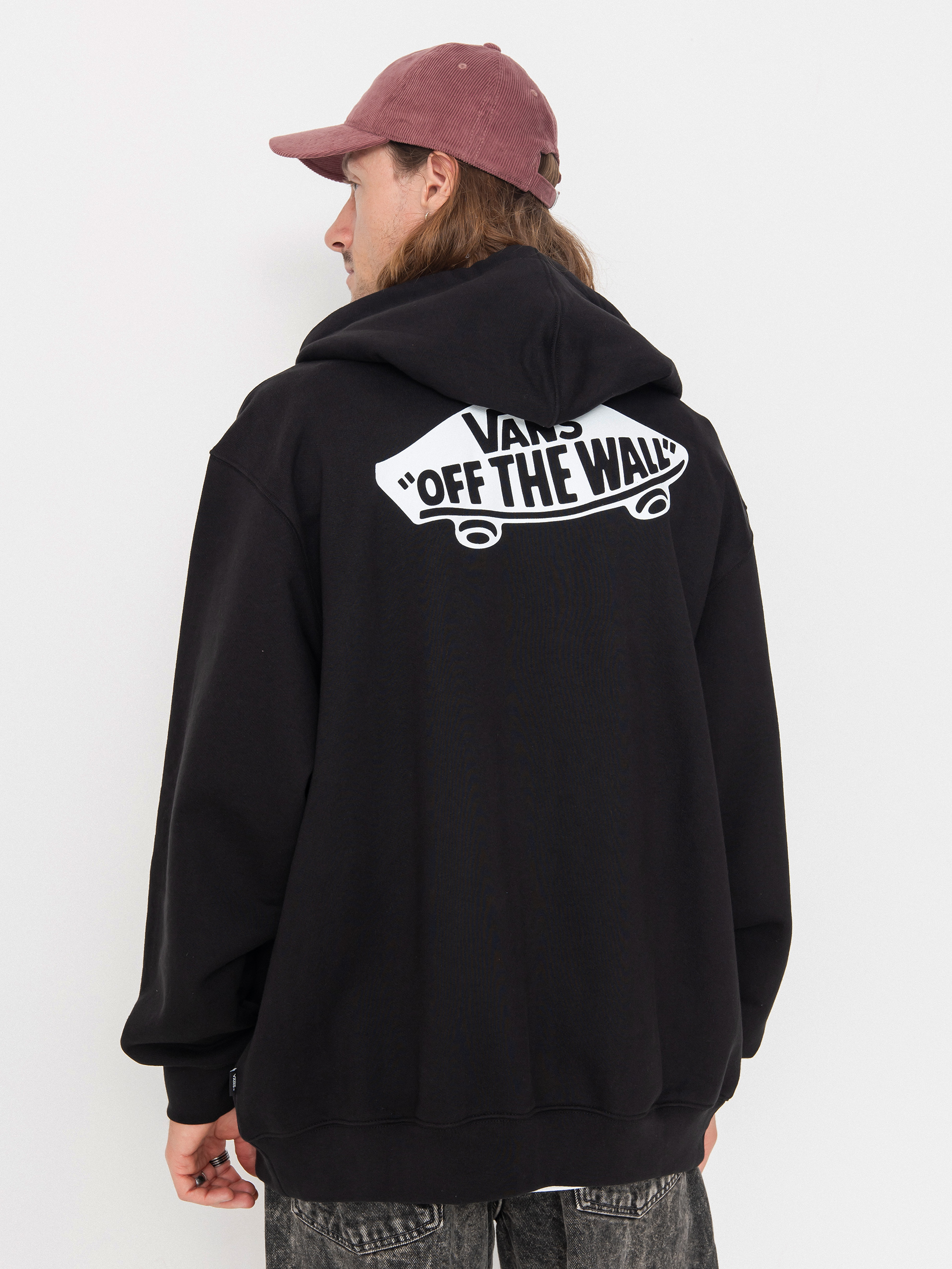 Vans Hoodie Style 76 II Loose Ft ZHD (black/white)