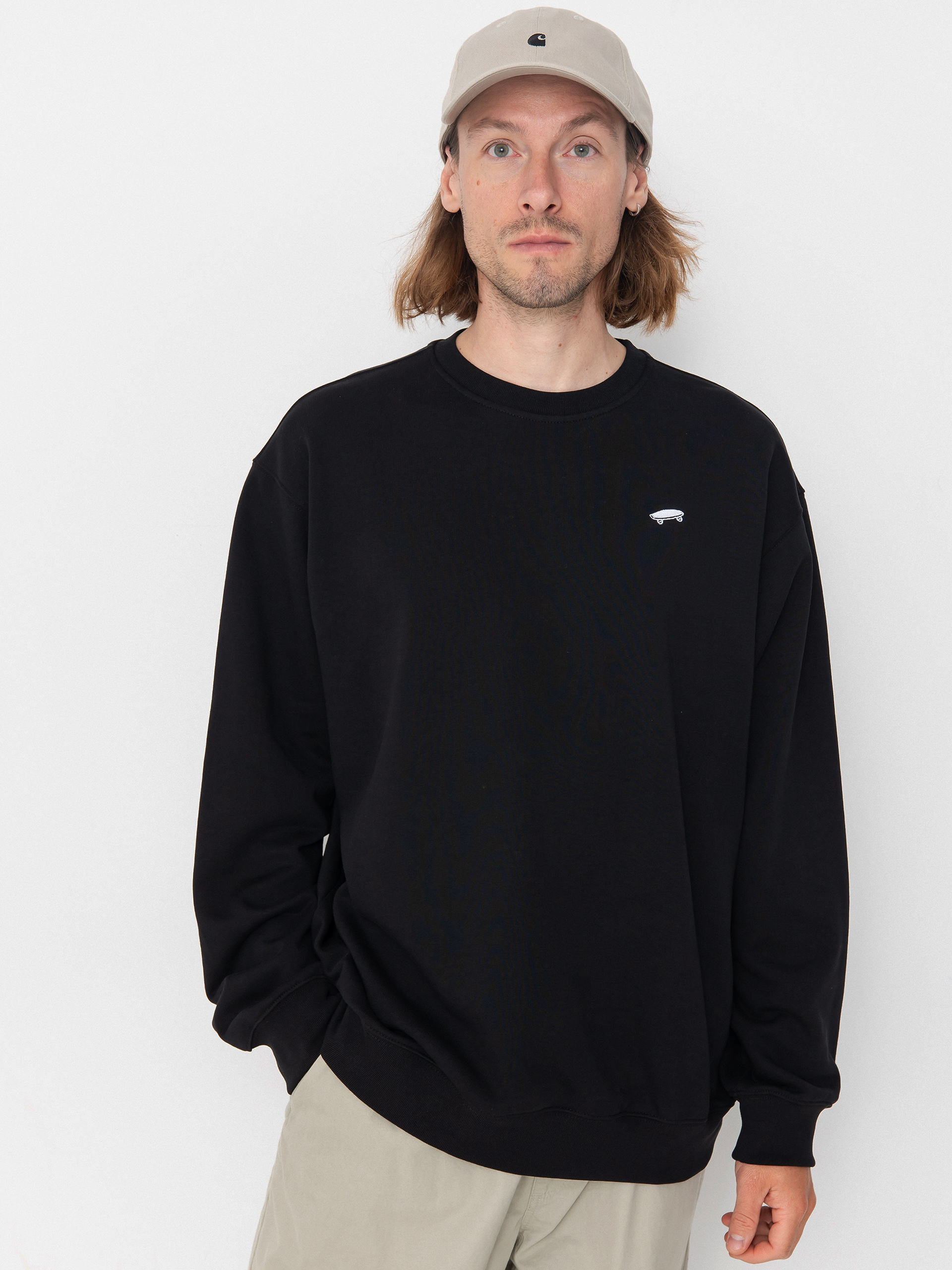 Vans Salton Loose Ft Crew Sweatshirt (black)