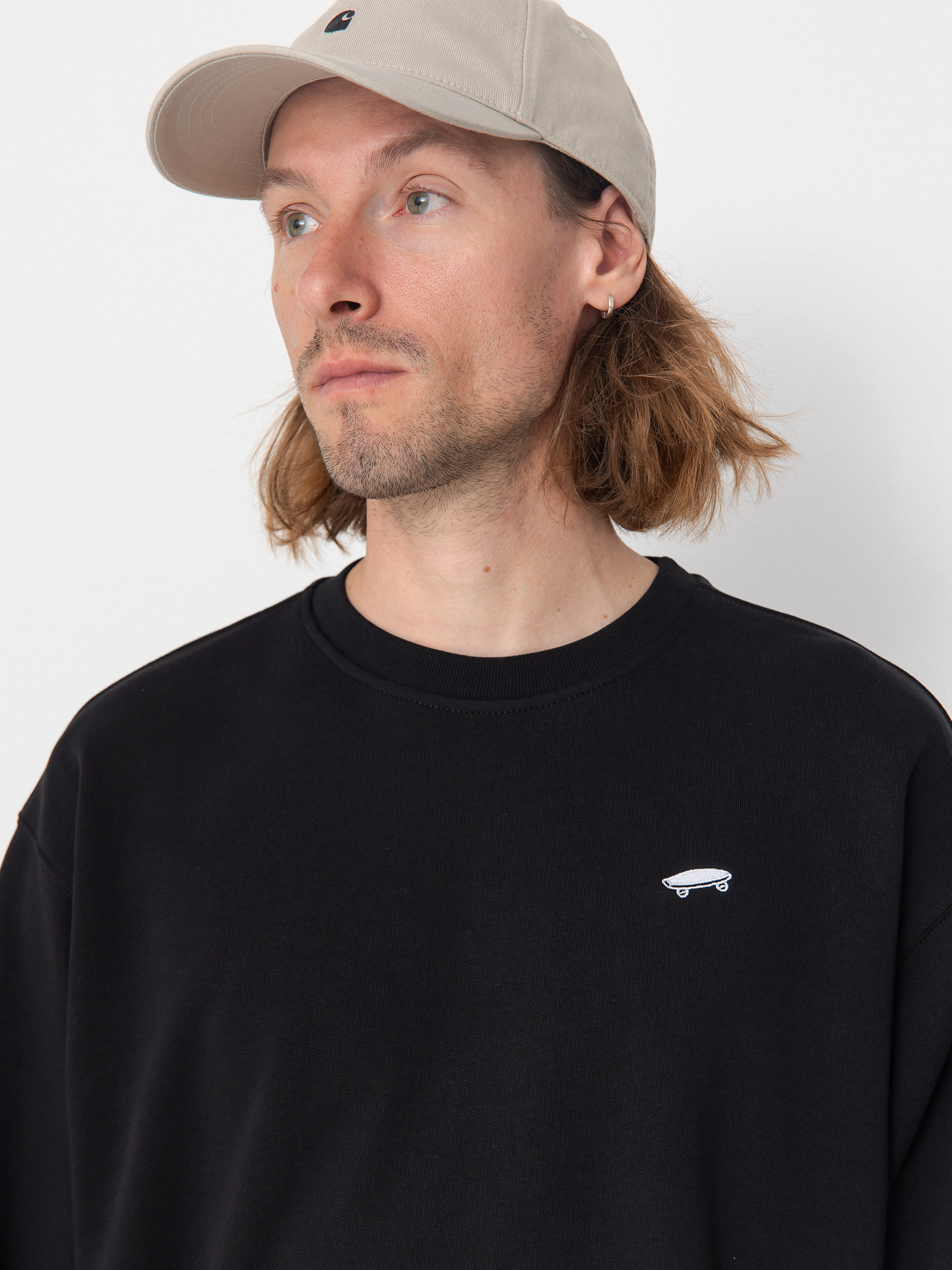 Vans Salton Loose Ft Crew Sweatshirt (black)