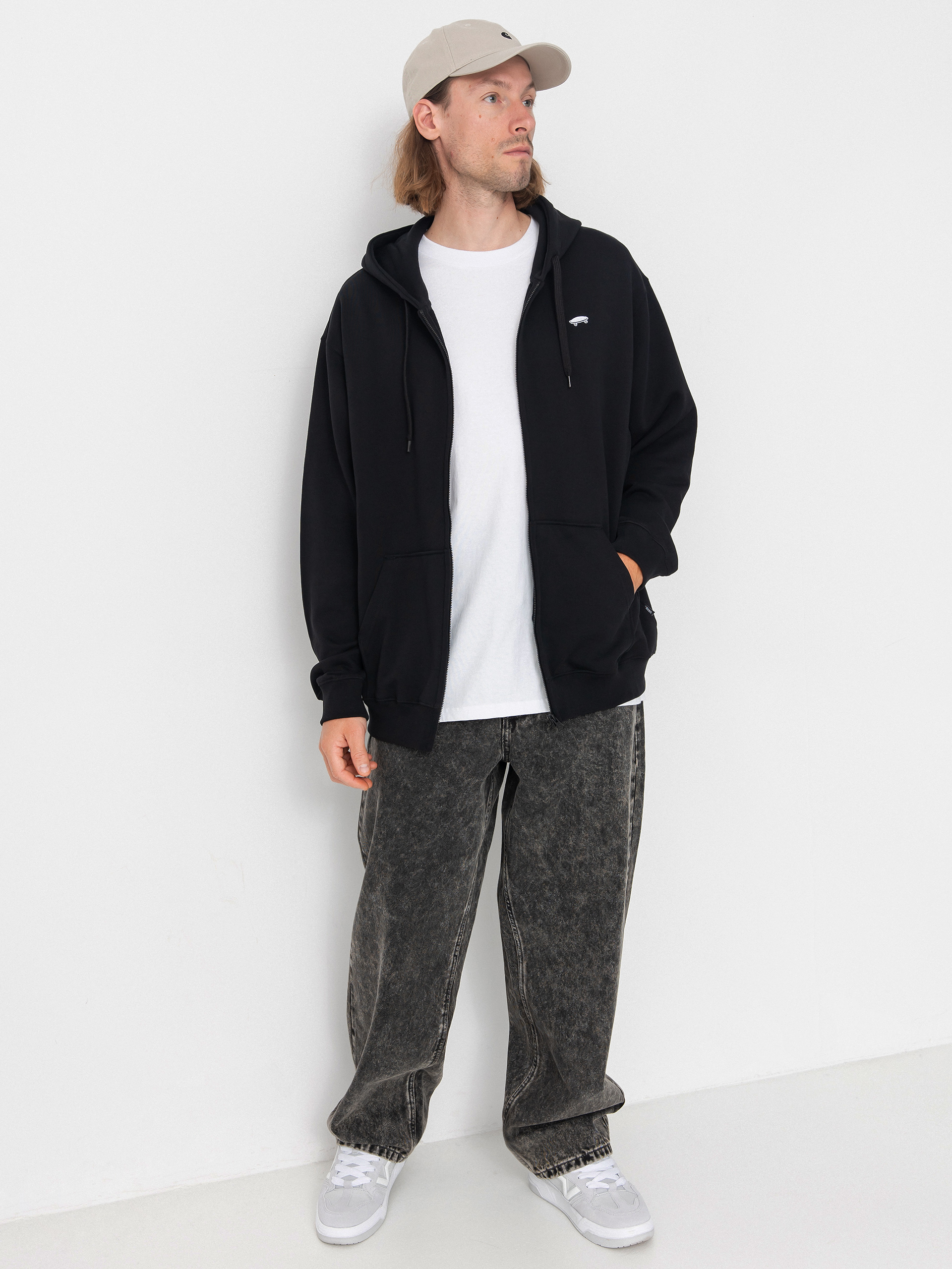 Vans Hoodie Salton Loose Ft ZHD - black (black)