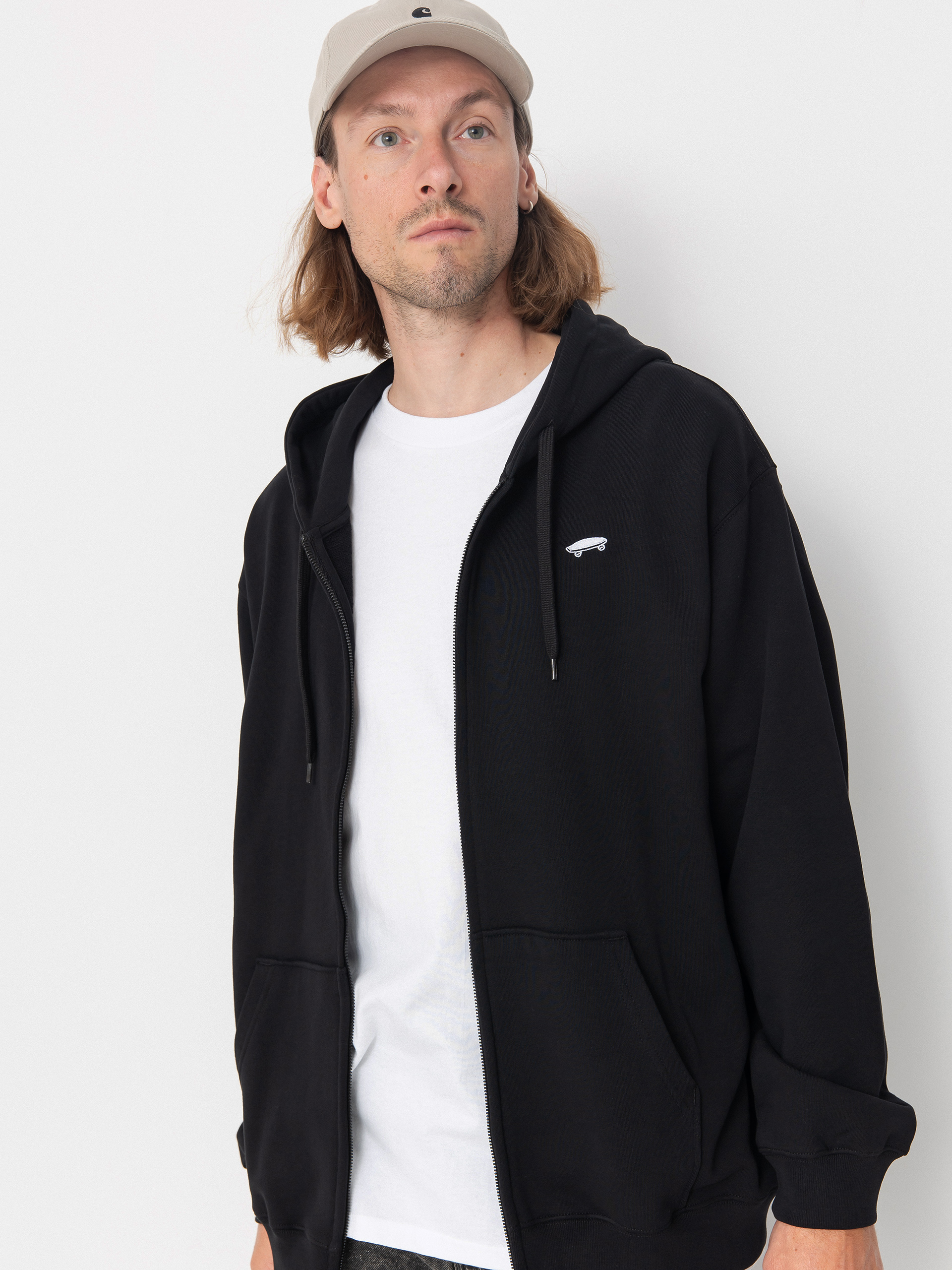 Vans Hoodie Salton Loose Ft ZHD - black (black)