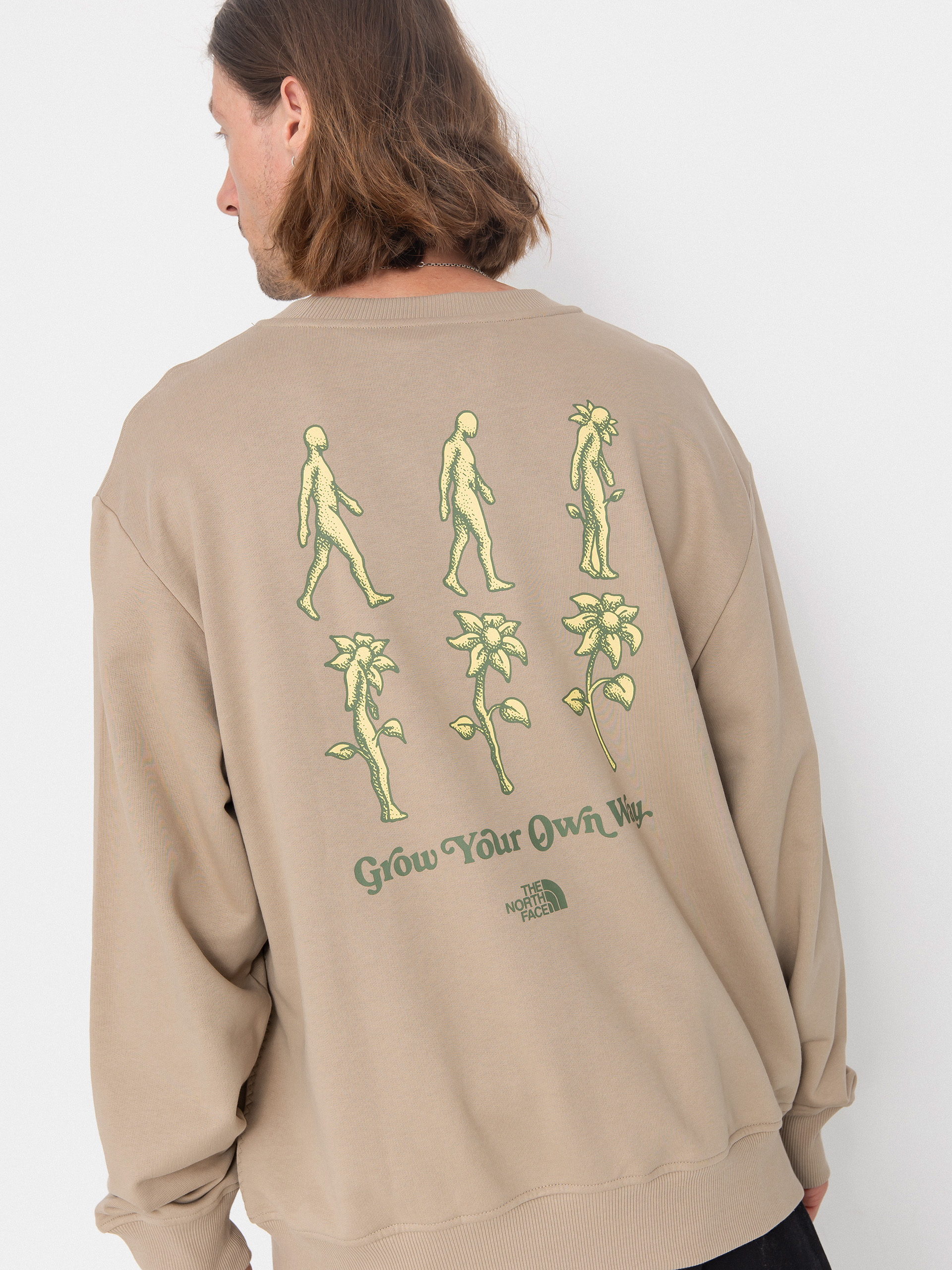 The North Face Connect Relaxed Graphic Crew Sweatshirt