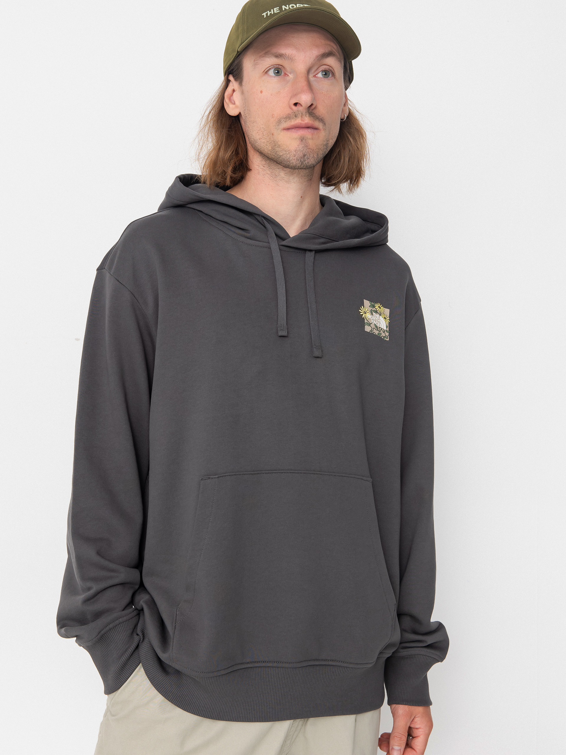 The North Face Connect Relaxed Graphic HD Hoodie (anthracite grey)