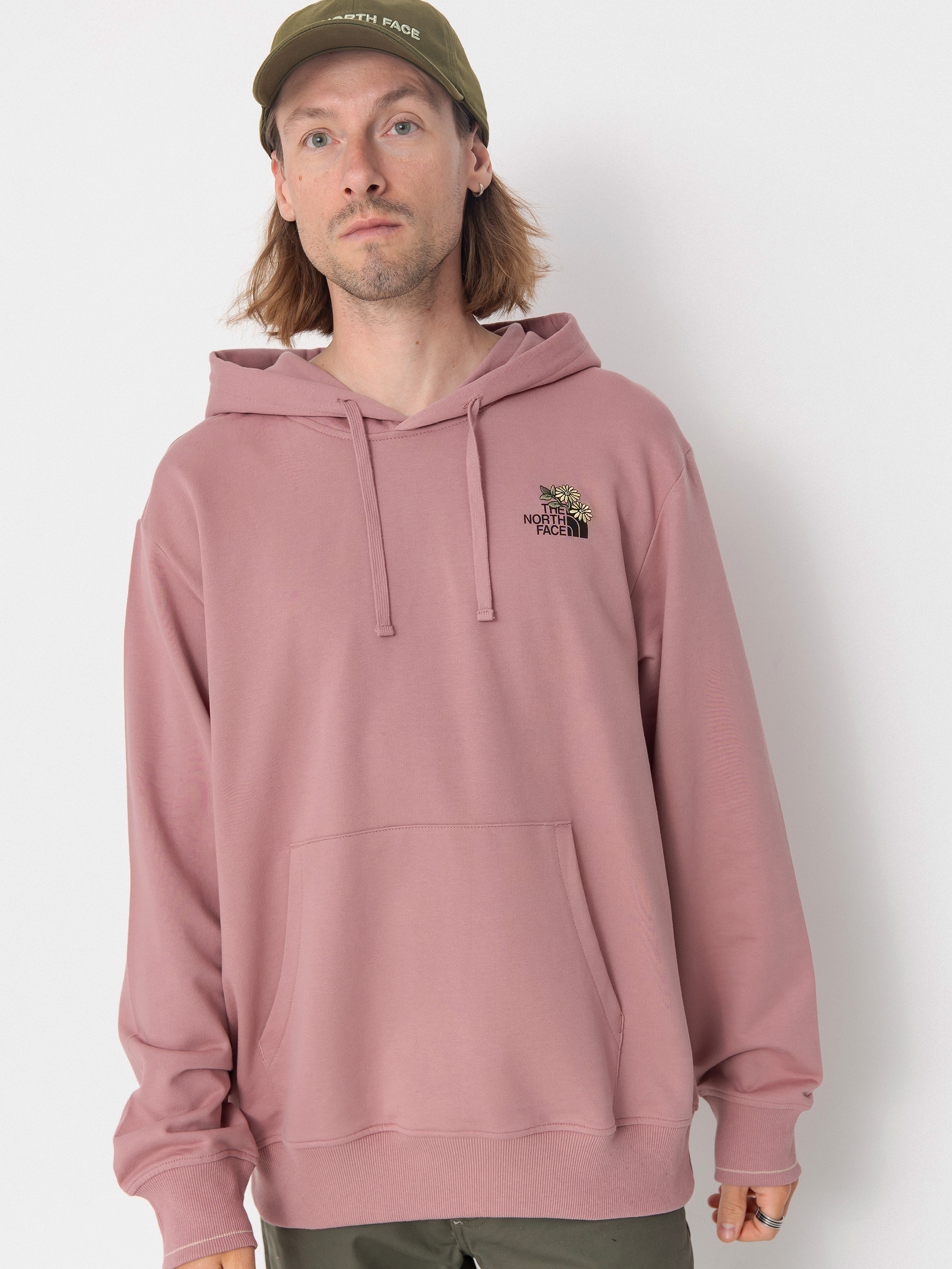 The North Face Flower Dome Relaxed HD Hoodie (nostalgia rose)