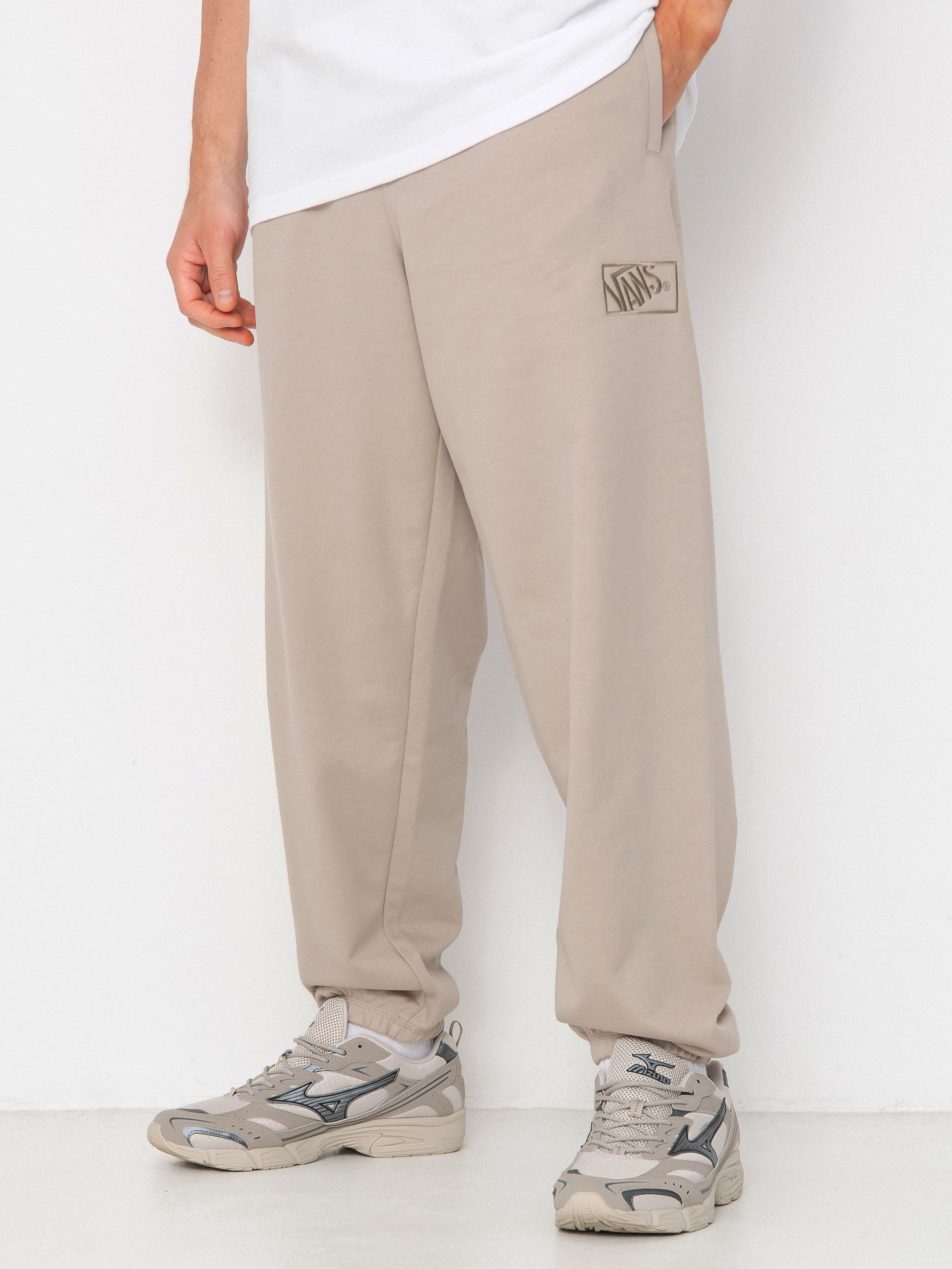 Vans Blocked Box Loose Sweatpant Ft Pants (mushroom)