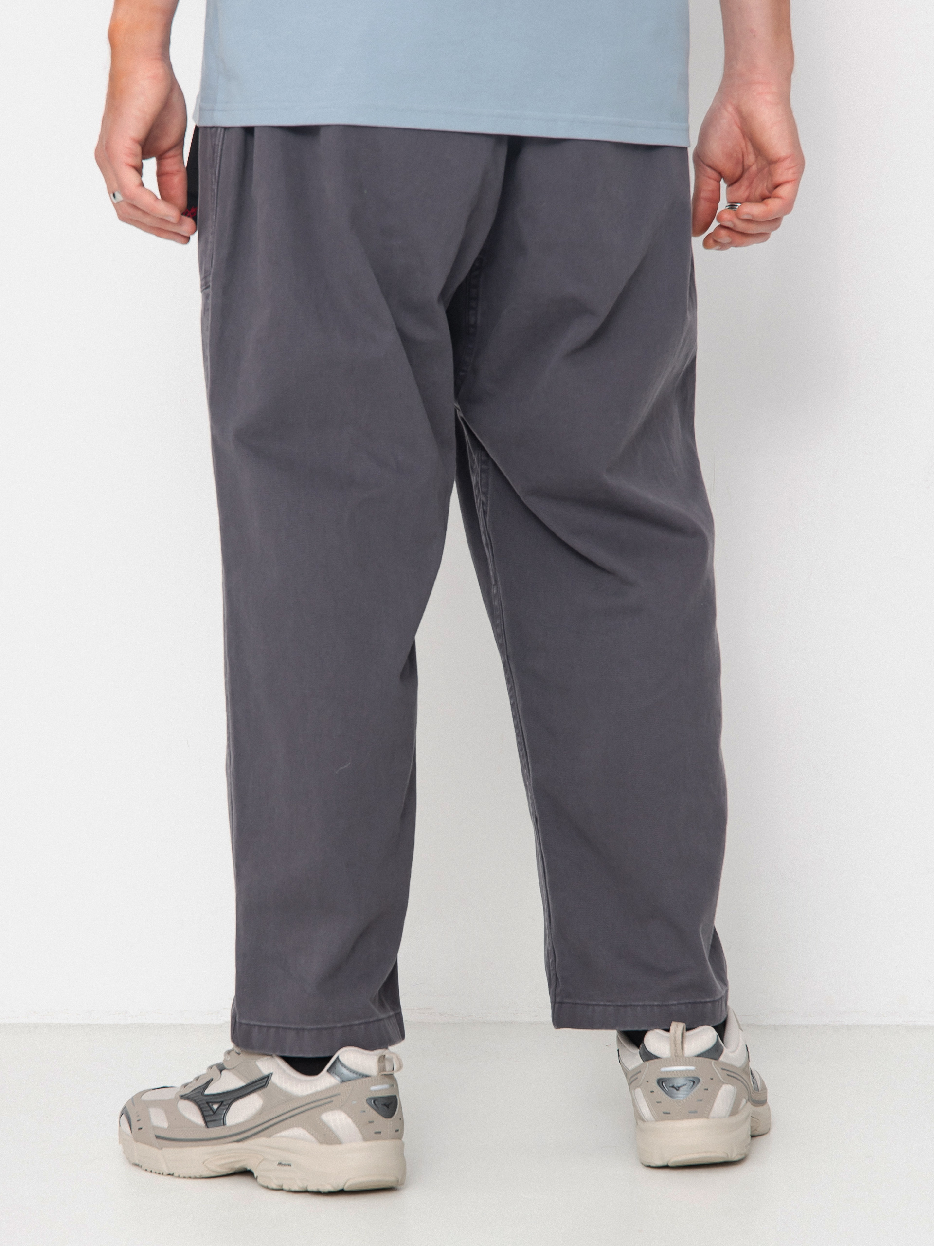Gramicci Pants Loose Tapered - grey (fossil grey pigment)