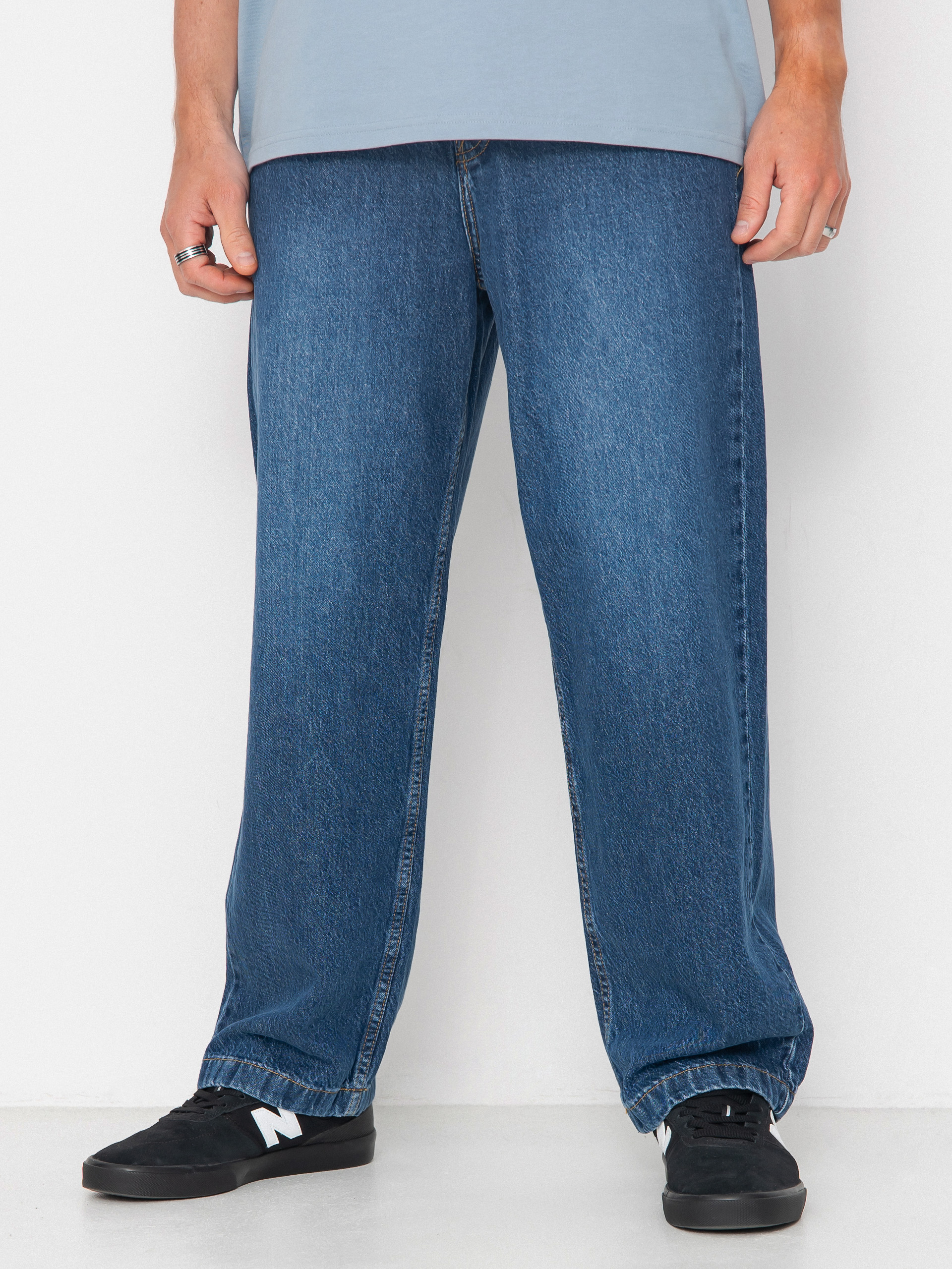 DC Worker Baggy Denim Rsi Pants (stone indigo)
