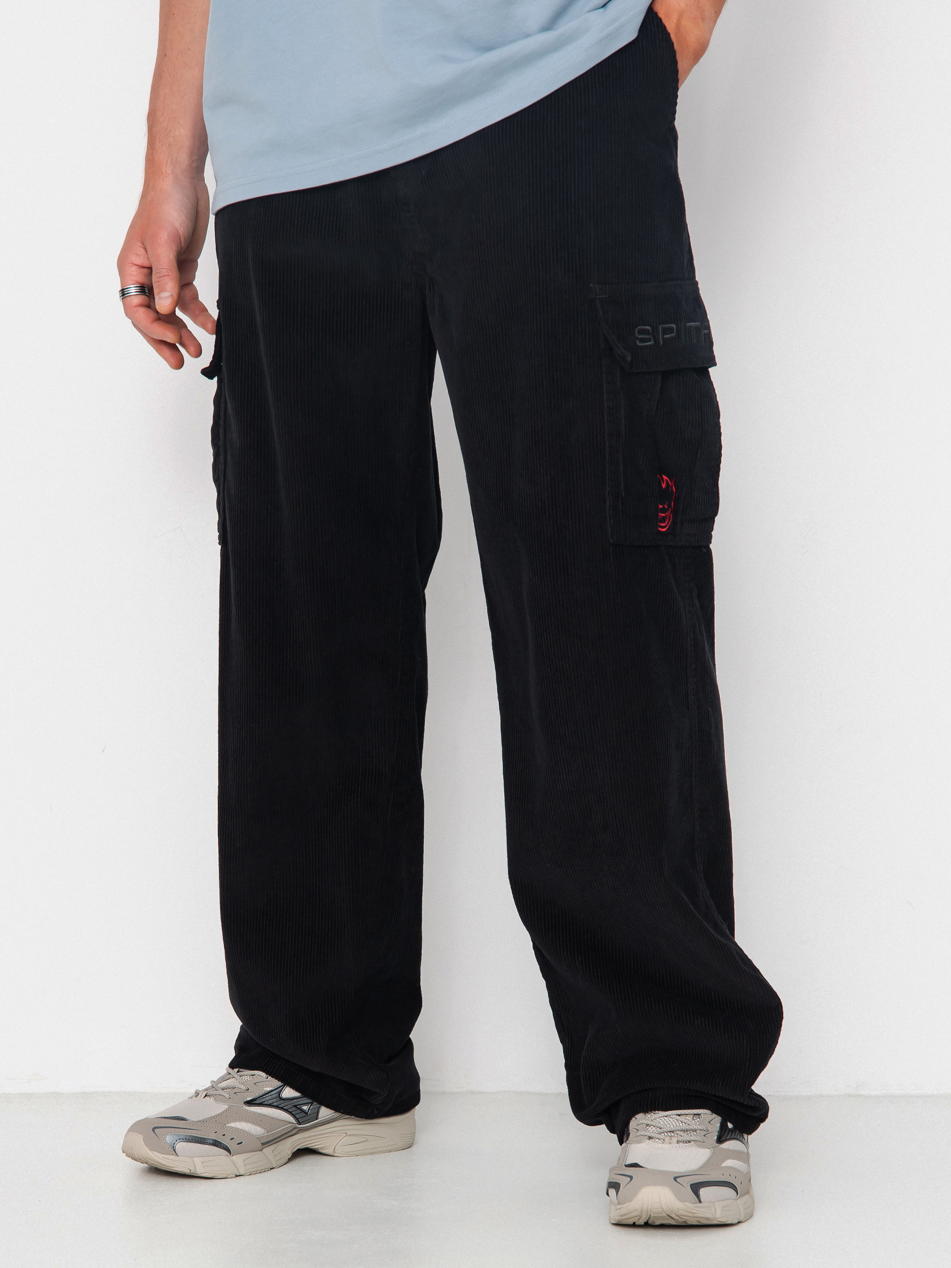 Spitfire Pants Classic 87 Corduroy Cargo (black)
