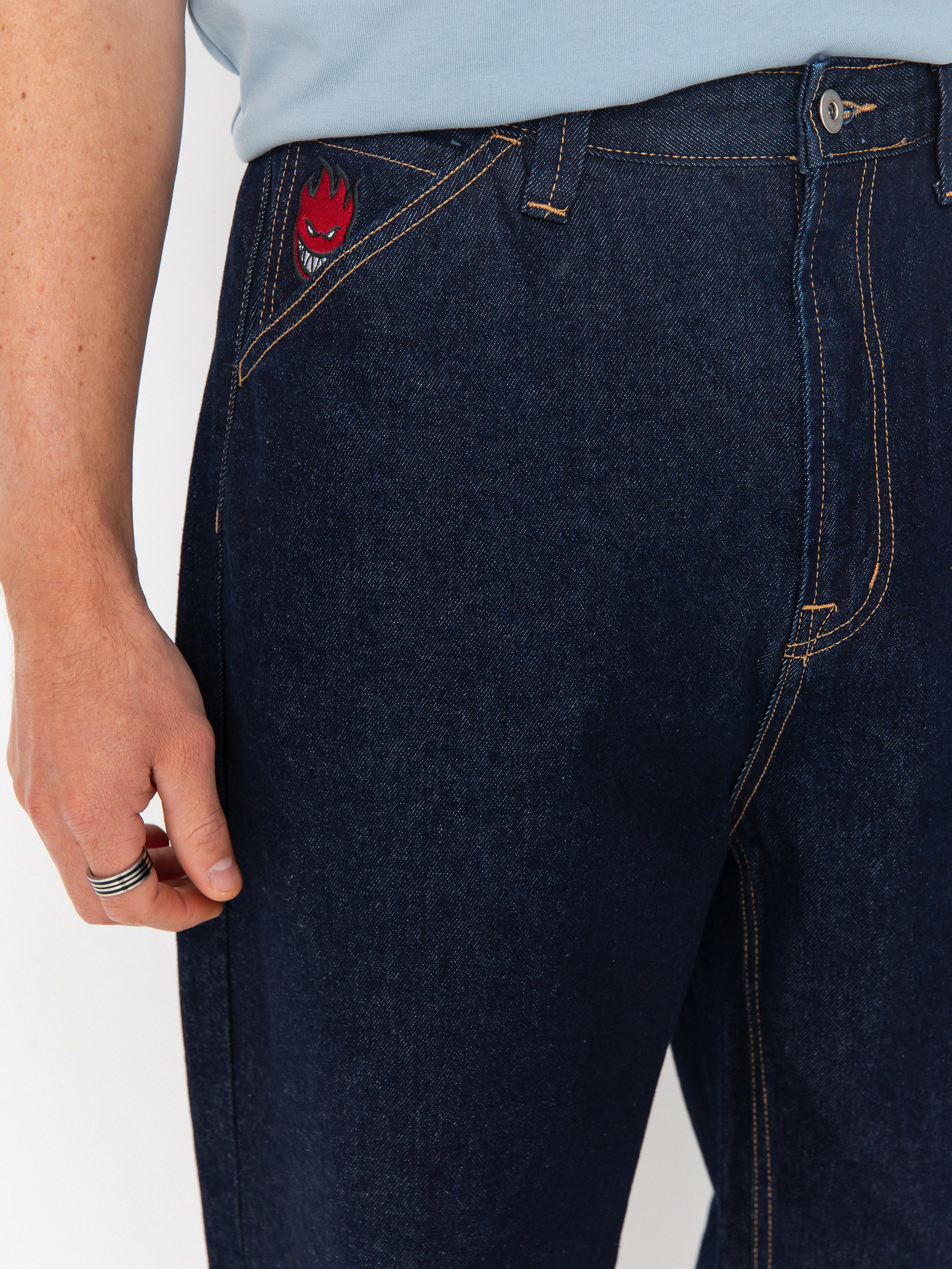 Spitfire Bighead Fill Denim Pants (dark wash)