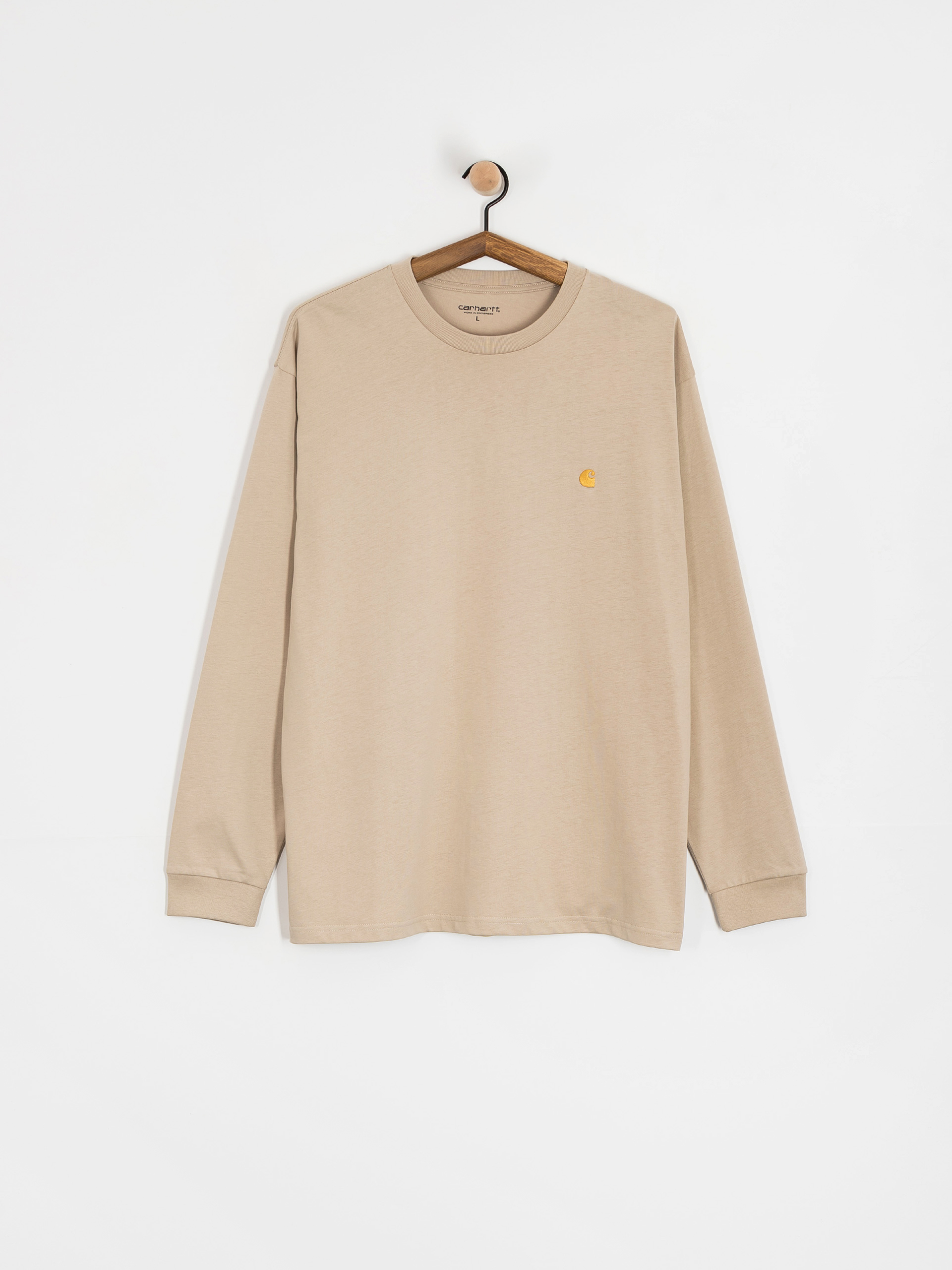 Carhartt WIP Chase Longsleeve (fleur de sel/gold)