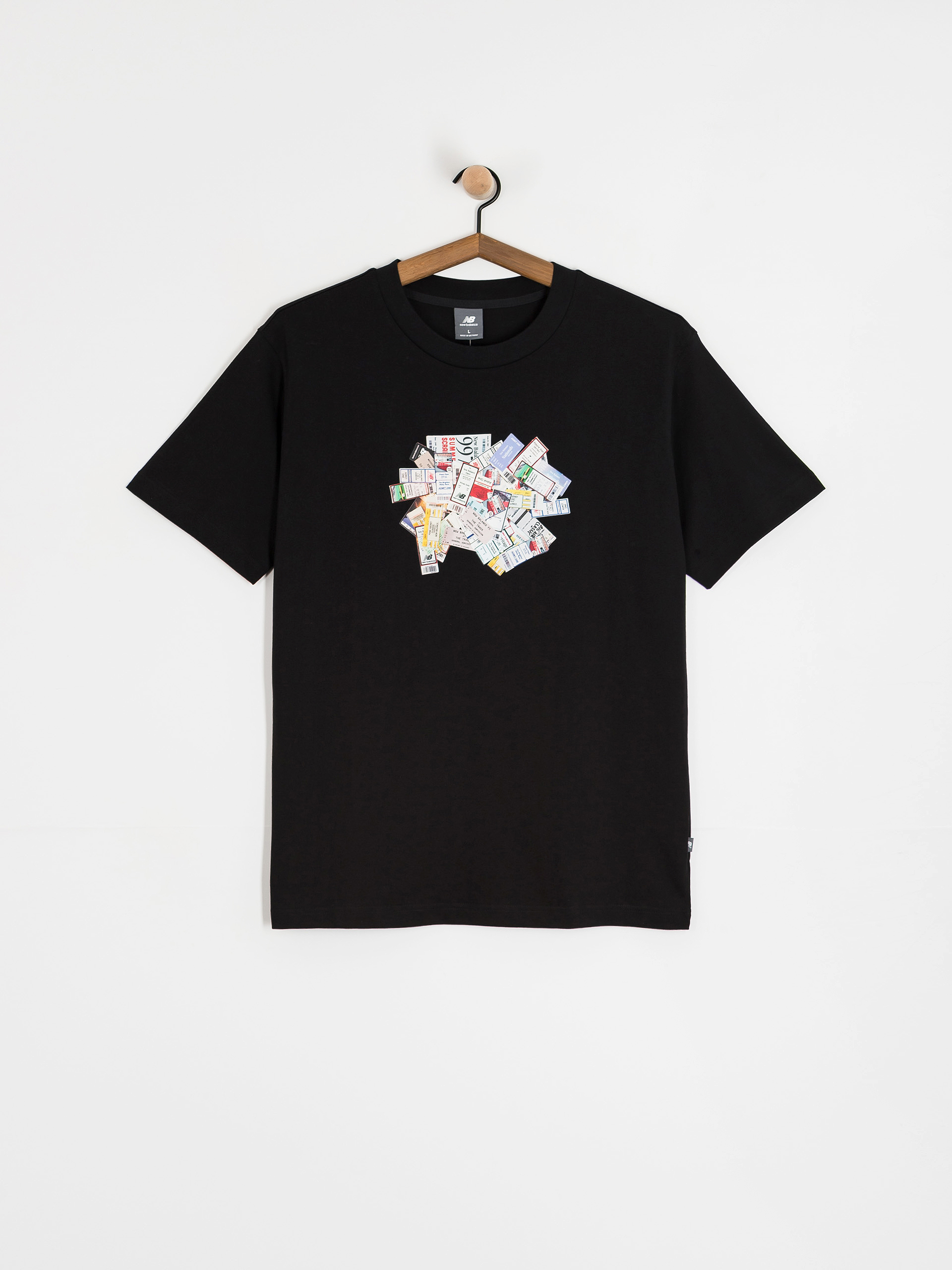 New Balance Athletics Ticket T-Shirt (black)