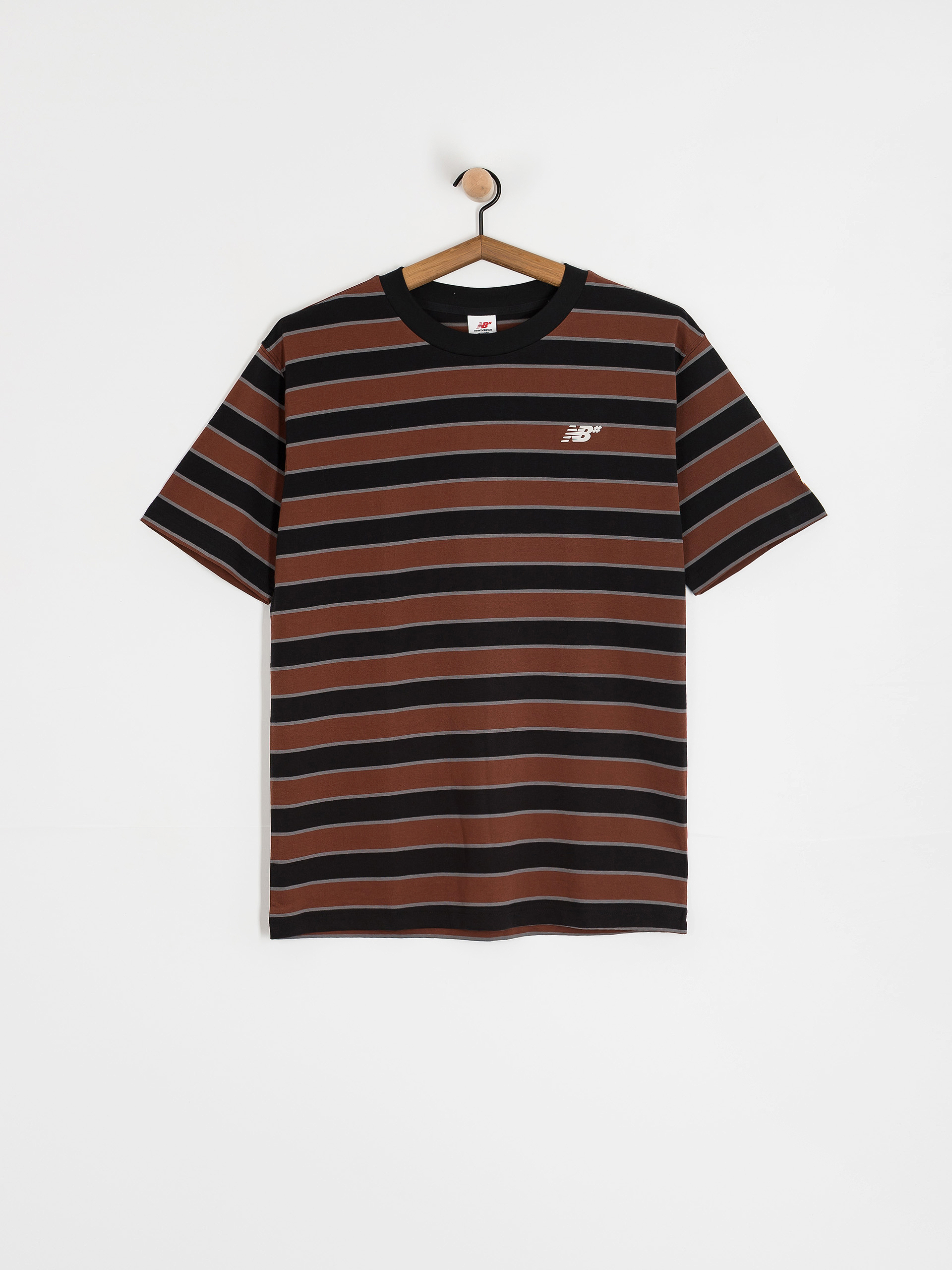 New Balance Numeric Thin Stripe T-Shirt (black)