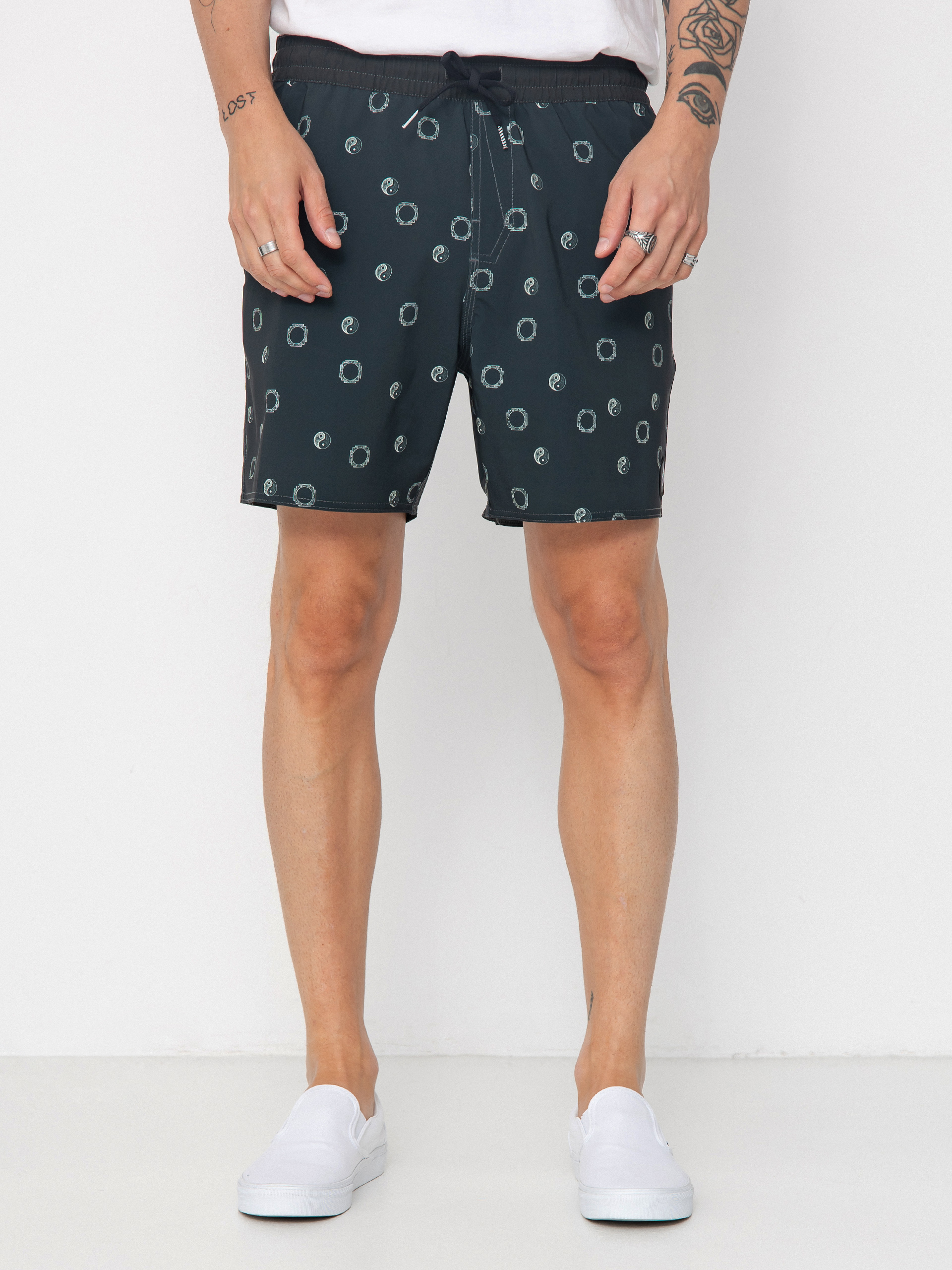 Volcom Lido Print Trunk 16 Shorts (stealth)