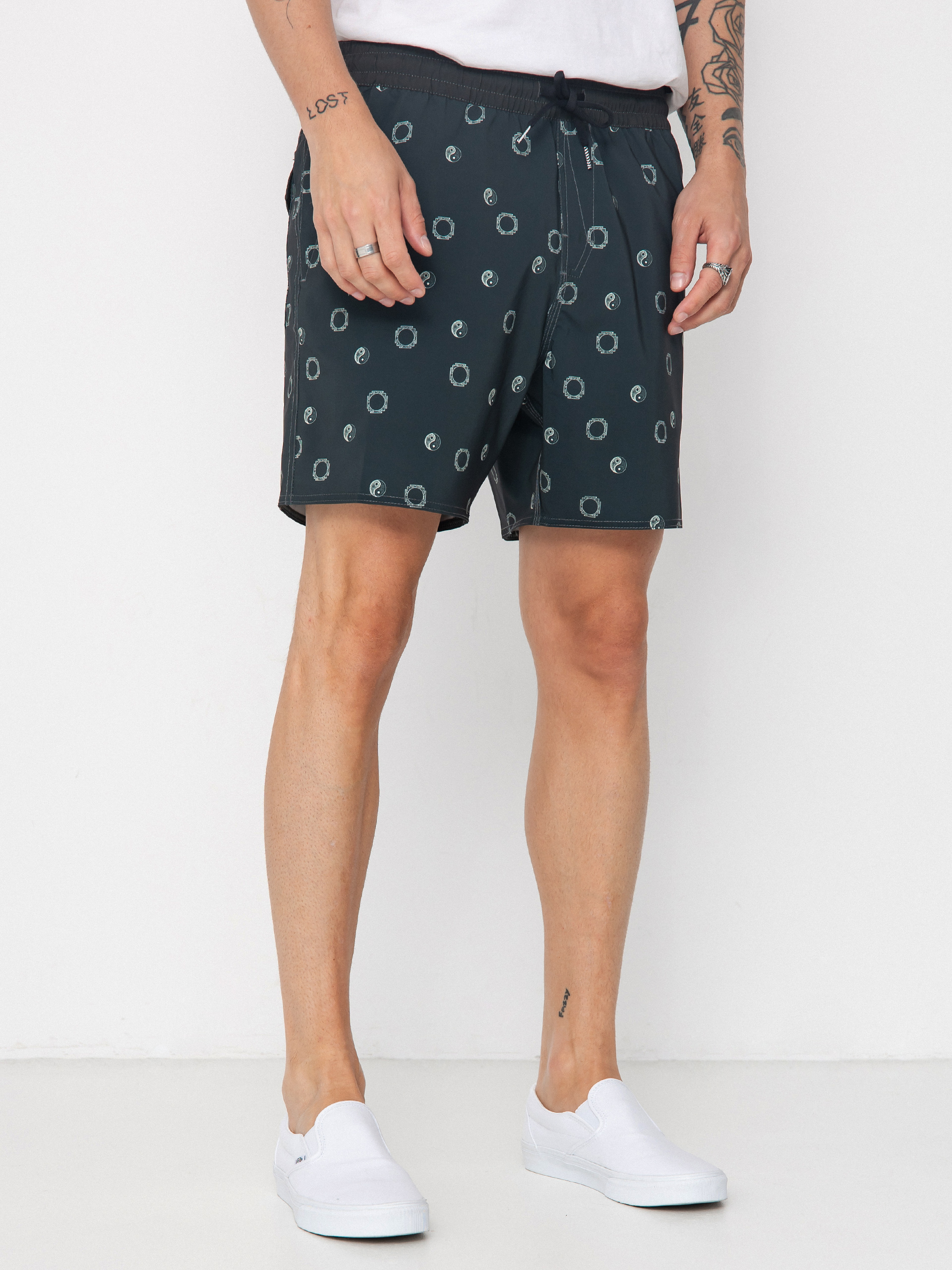 Volcom Lido Print Trunk 16 Shorts (stealth)