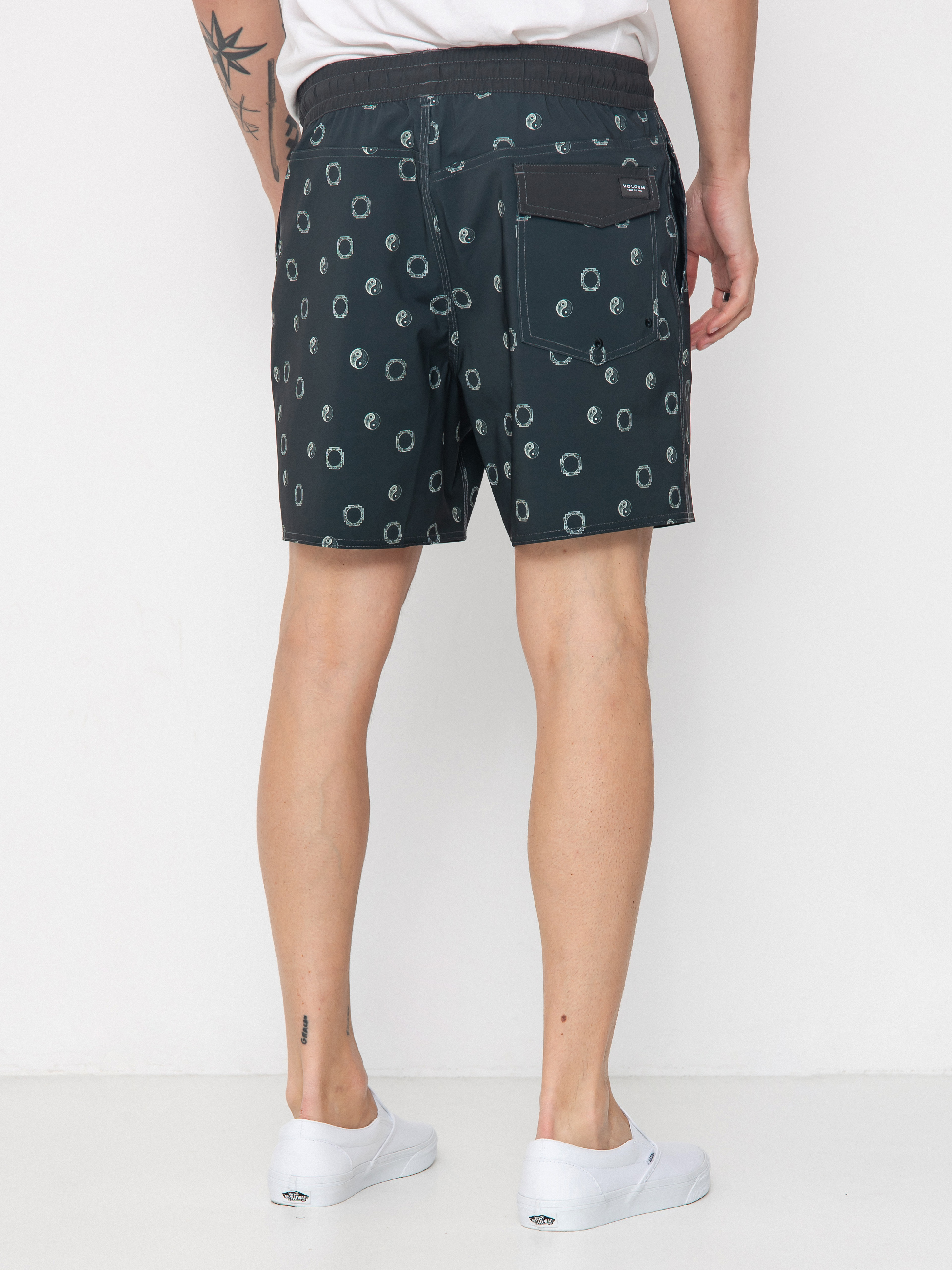 Volcom Lido Print Trunk 16 Shorts (stealth)