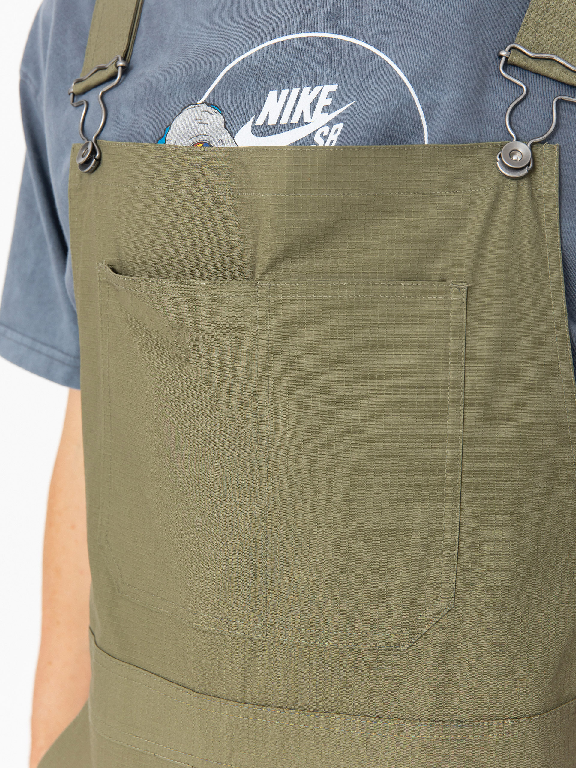 Nike SB Federation Agnostic Overalls Hose (medium olive/white)