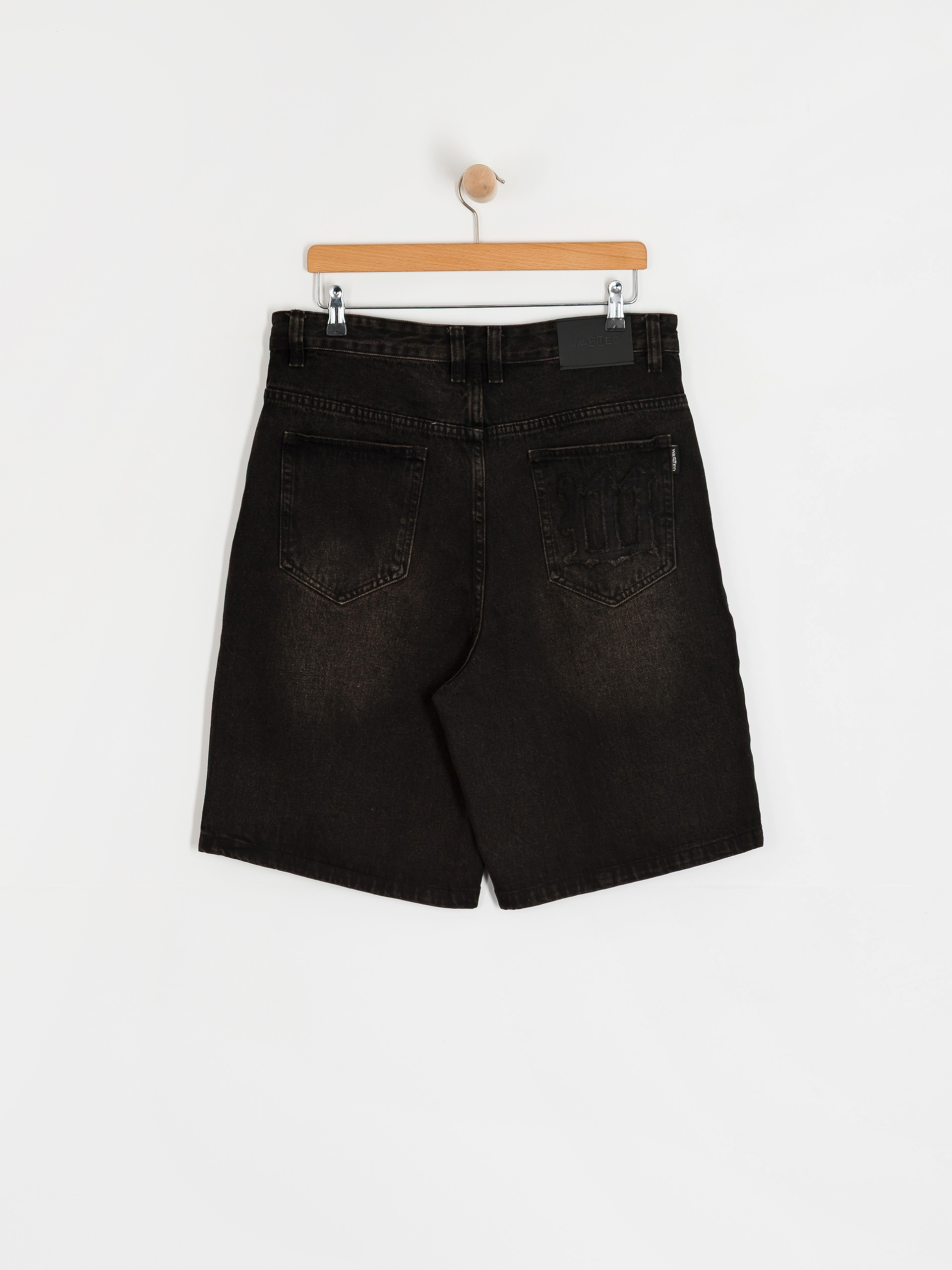 Wasted Paris Sandblast Casper Shorts (faded black)