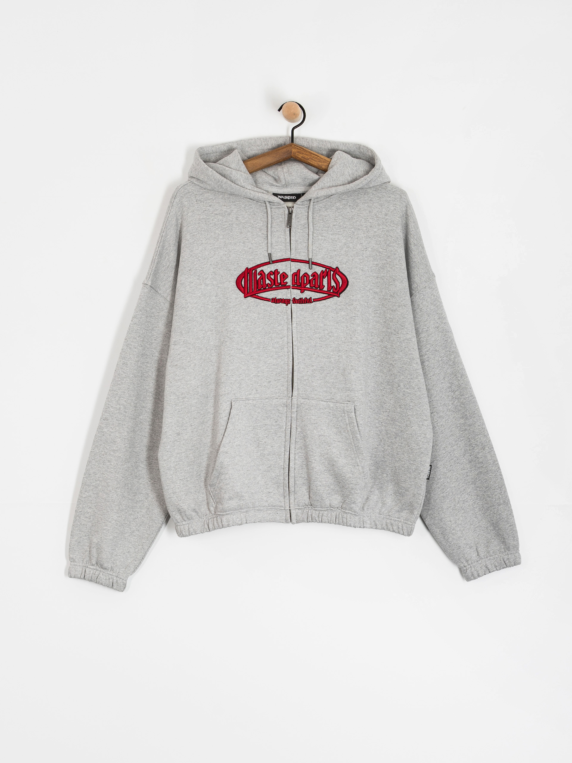 Wasted Paris Yard Boxy ZHD Hoodie (ash grey)