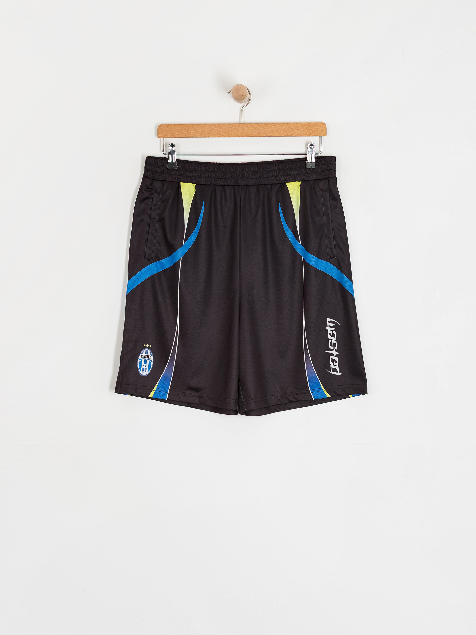 Wasted Paris Ambrosiana Football Shorts - black (black)