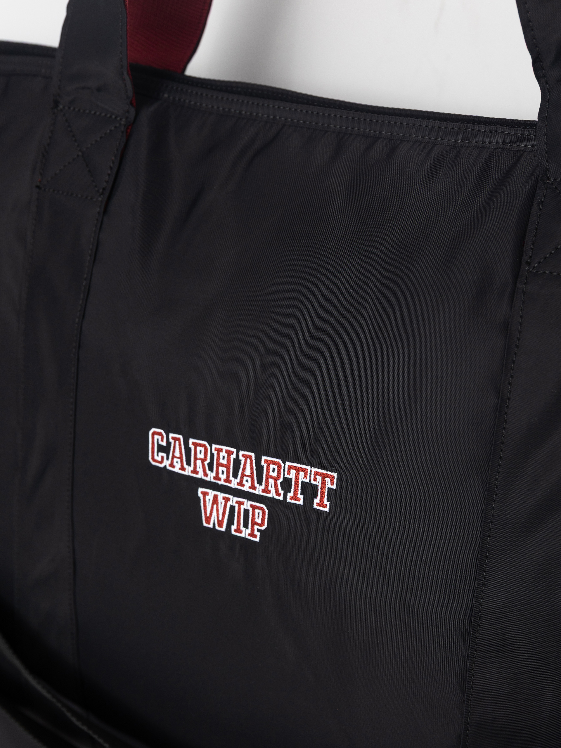 Carhartt WIP Handbag Alumni Tote (black/scarlet)