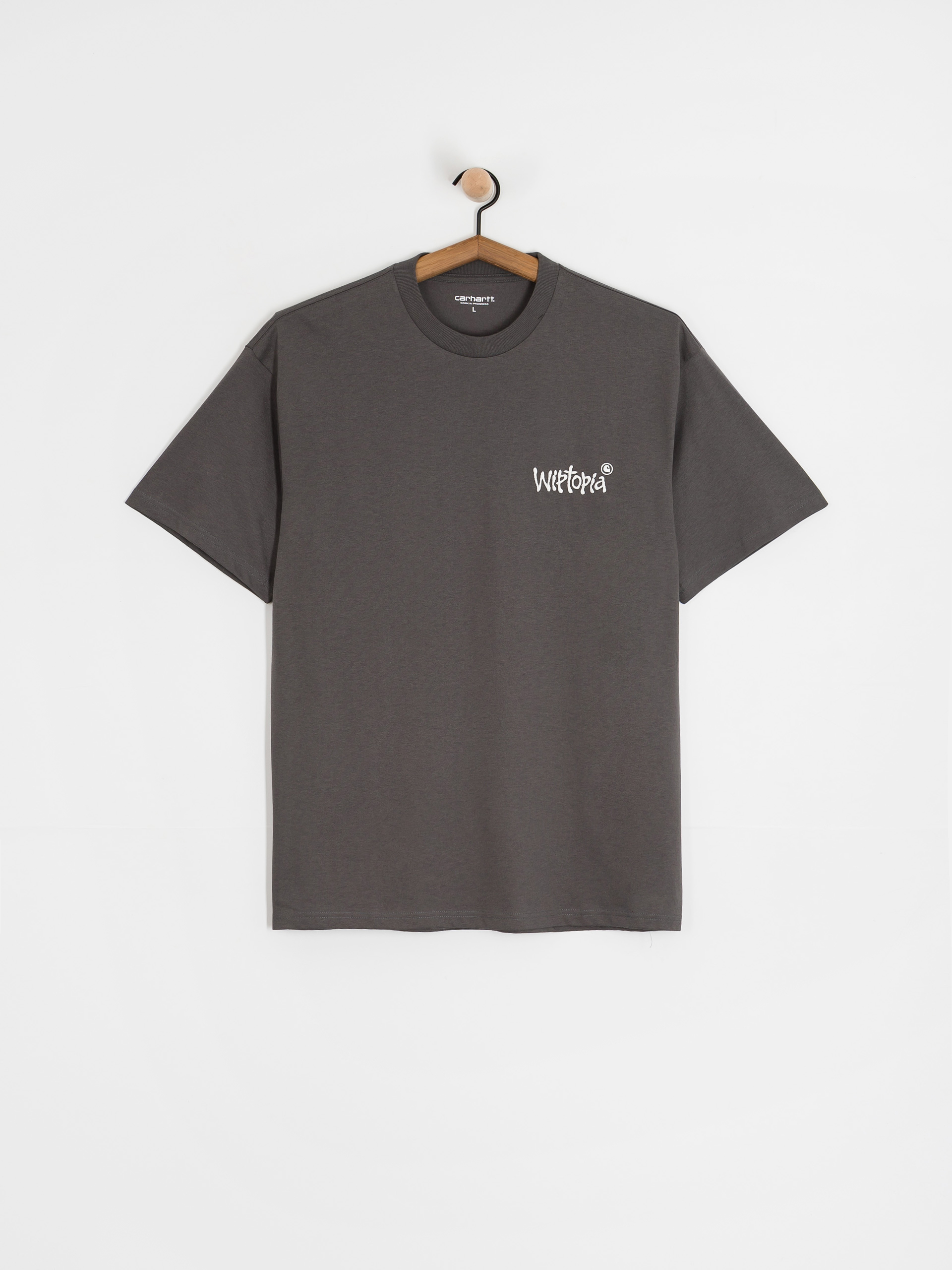 Carhartt WIP Wiptopia Script T-Shirt (porphyry/wax)