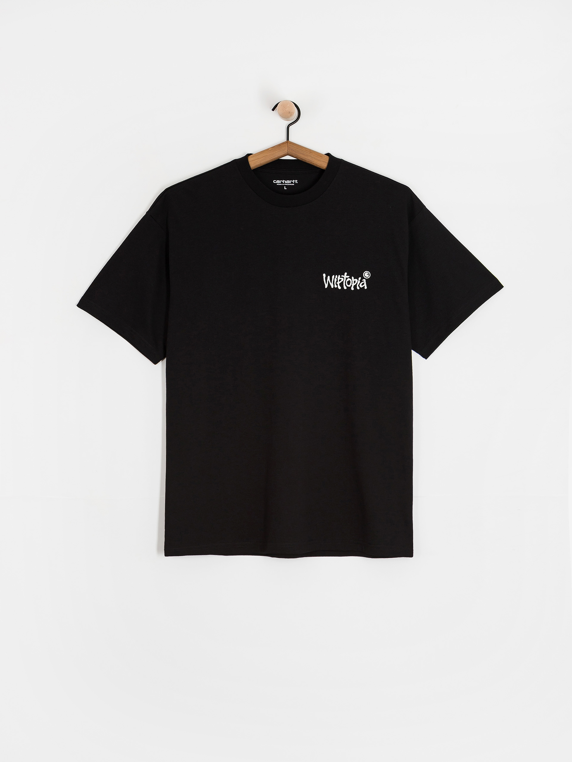 Carhartt WIP Wiptopia Script T-Shirt (black/wax)