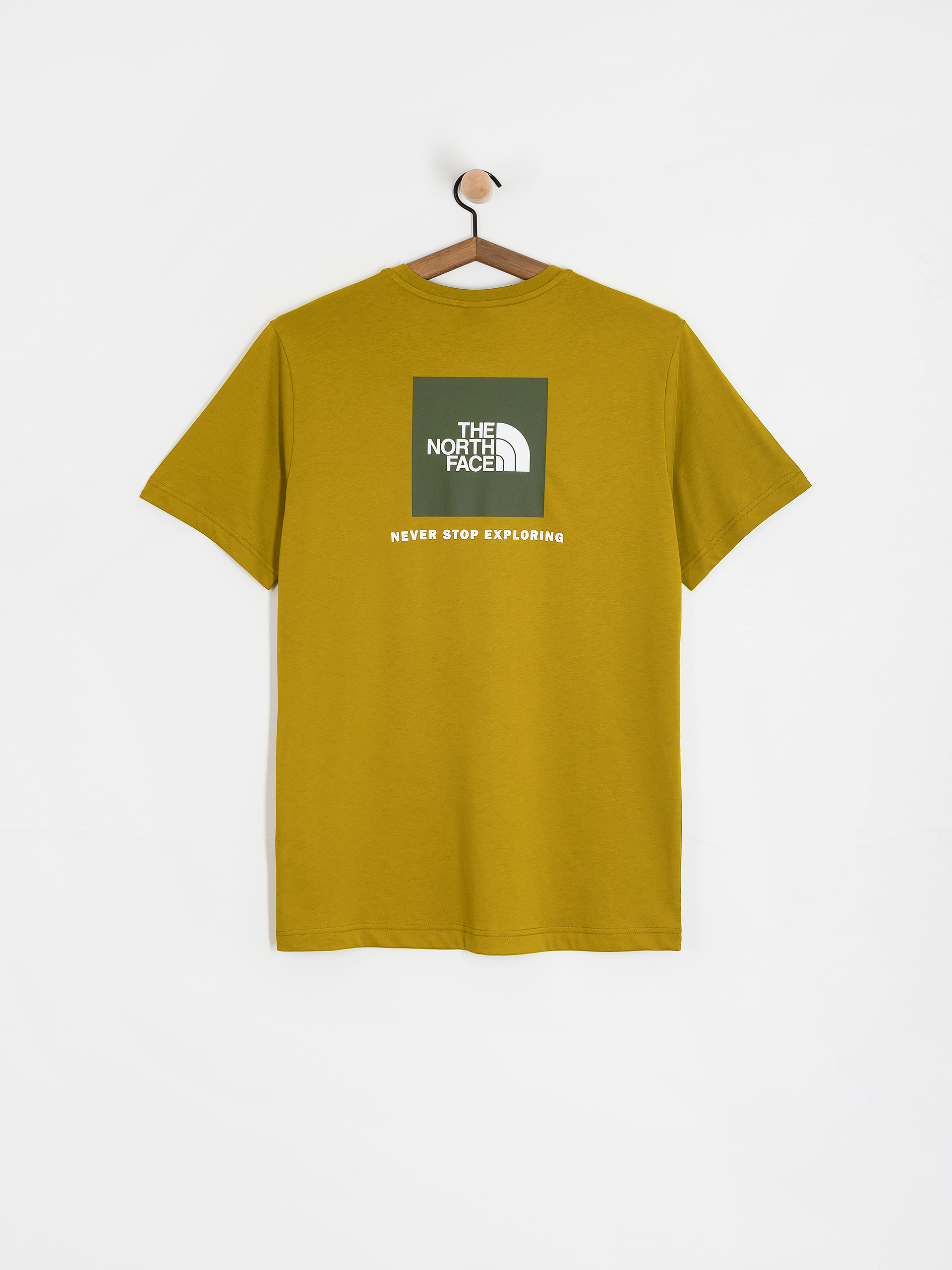 The North Face Box Nse T-Shirt (deep dijon/woodland gre)