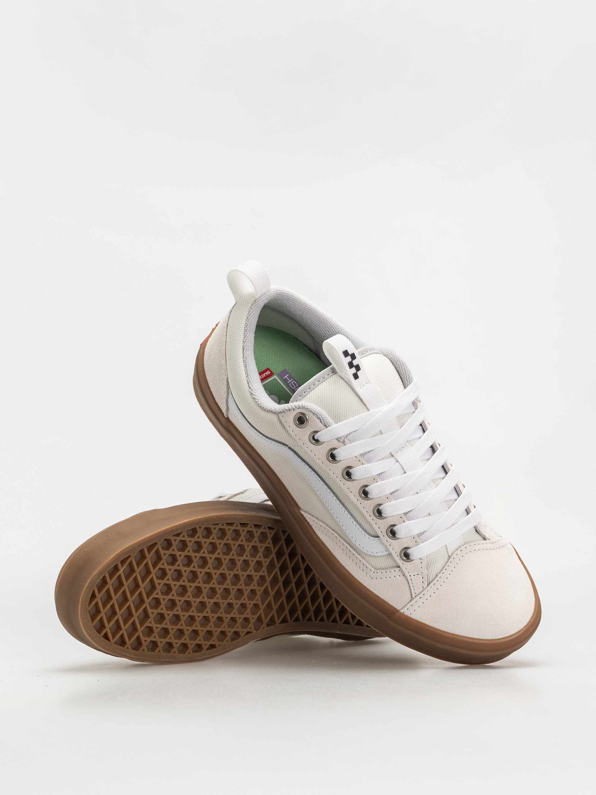 Vans Skate Old Skool 36 + Shoes (white/gum)