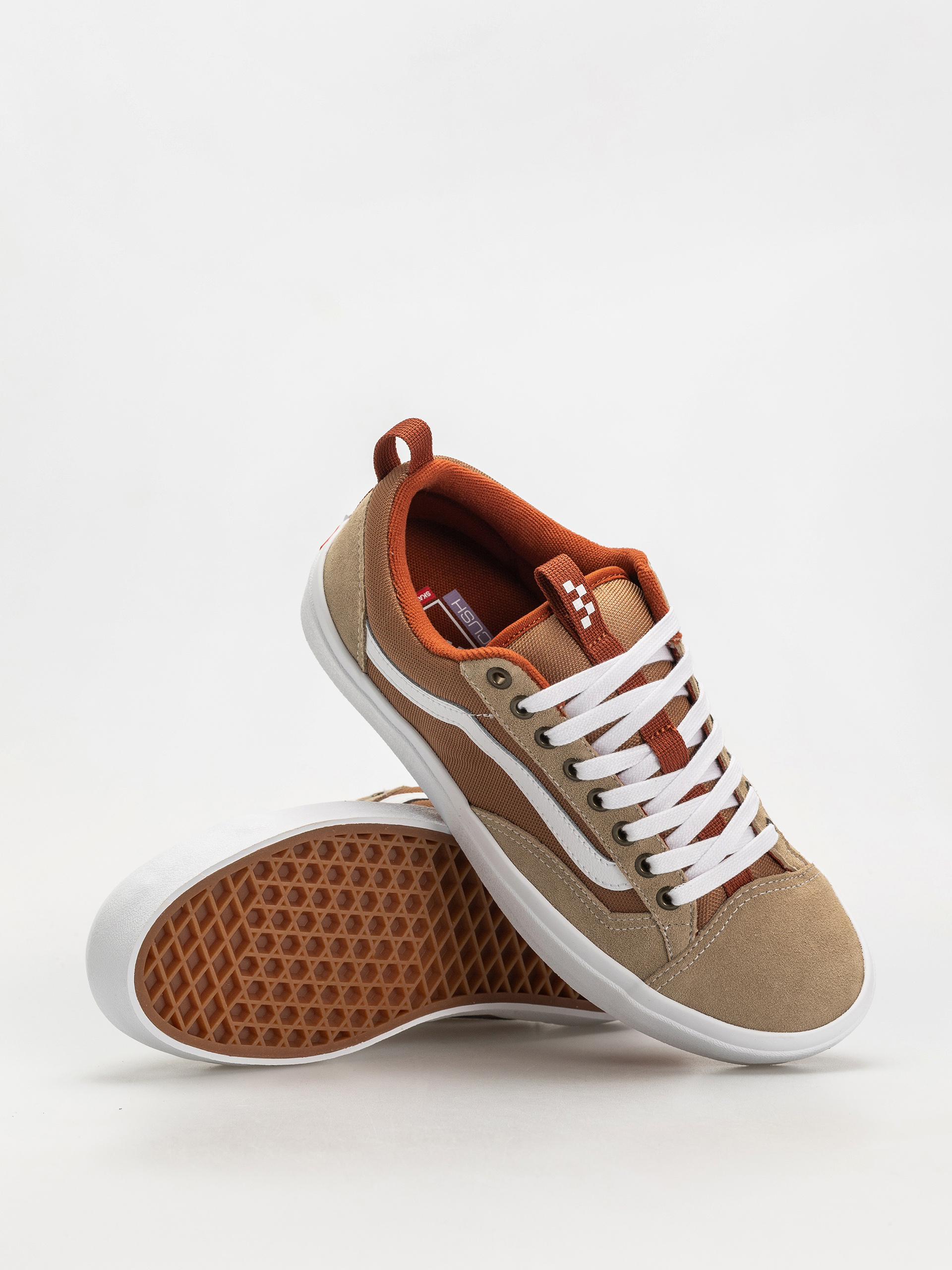 Vans Skate Old Skool 36 + Shoes (khaki/burnt orange)