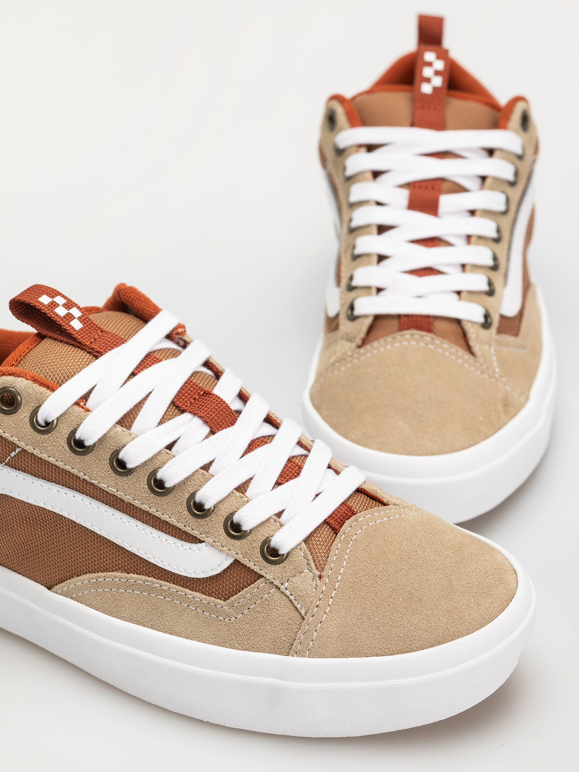Vans Skate Old Skool 36 + Schuhe (khaki/burnt orange)
