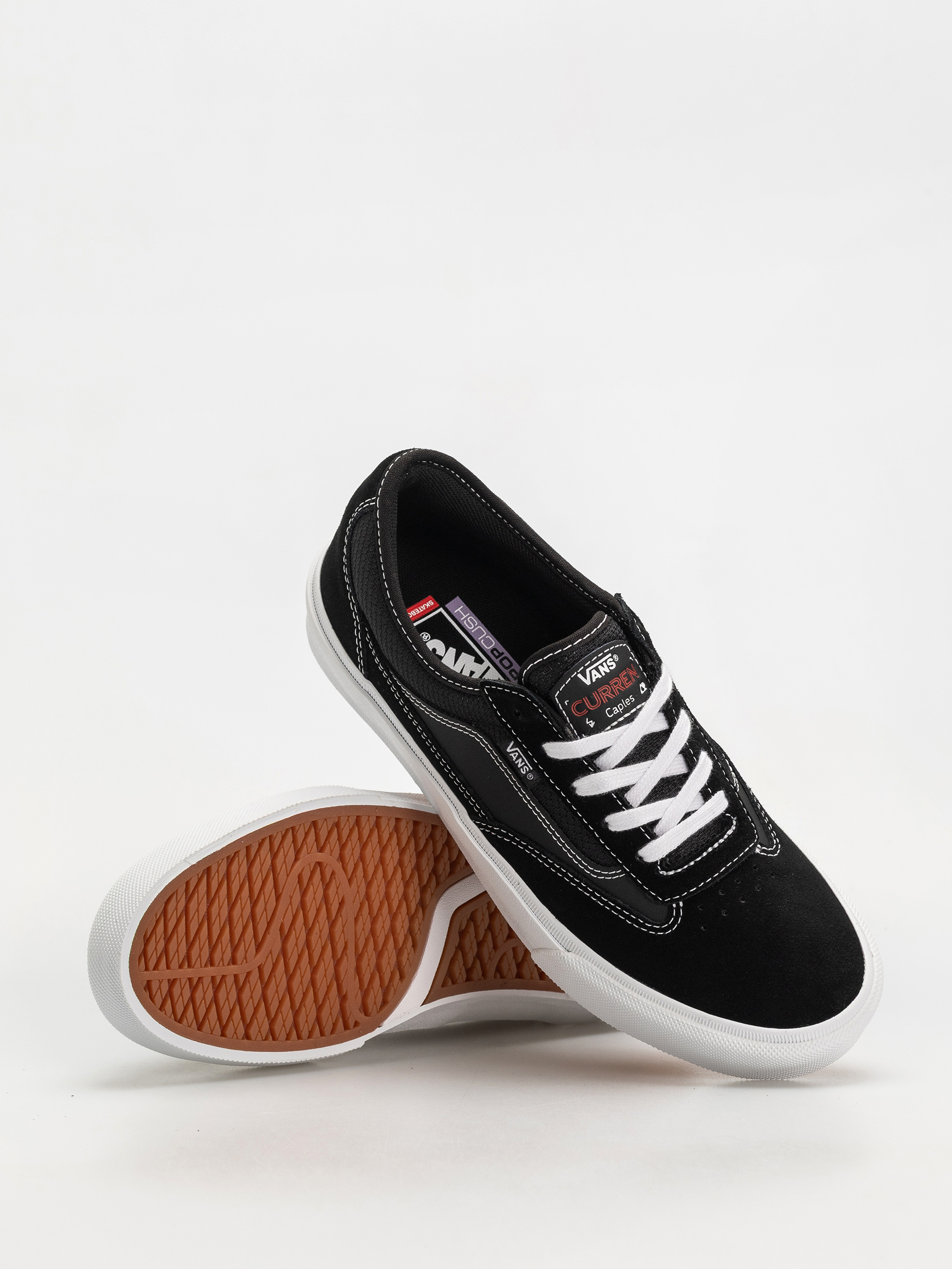 Vans Skate Curren Caples Shoes - black (gum black/white)