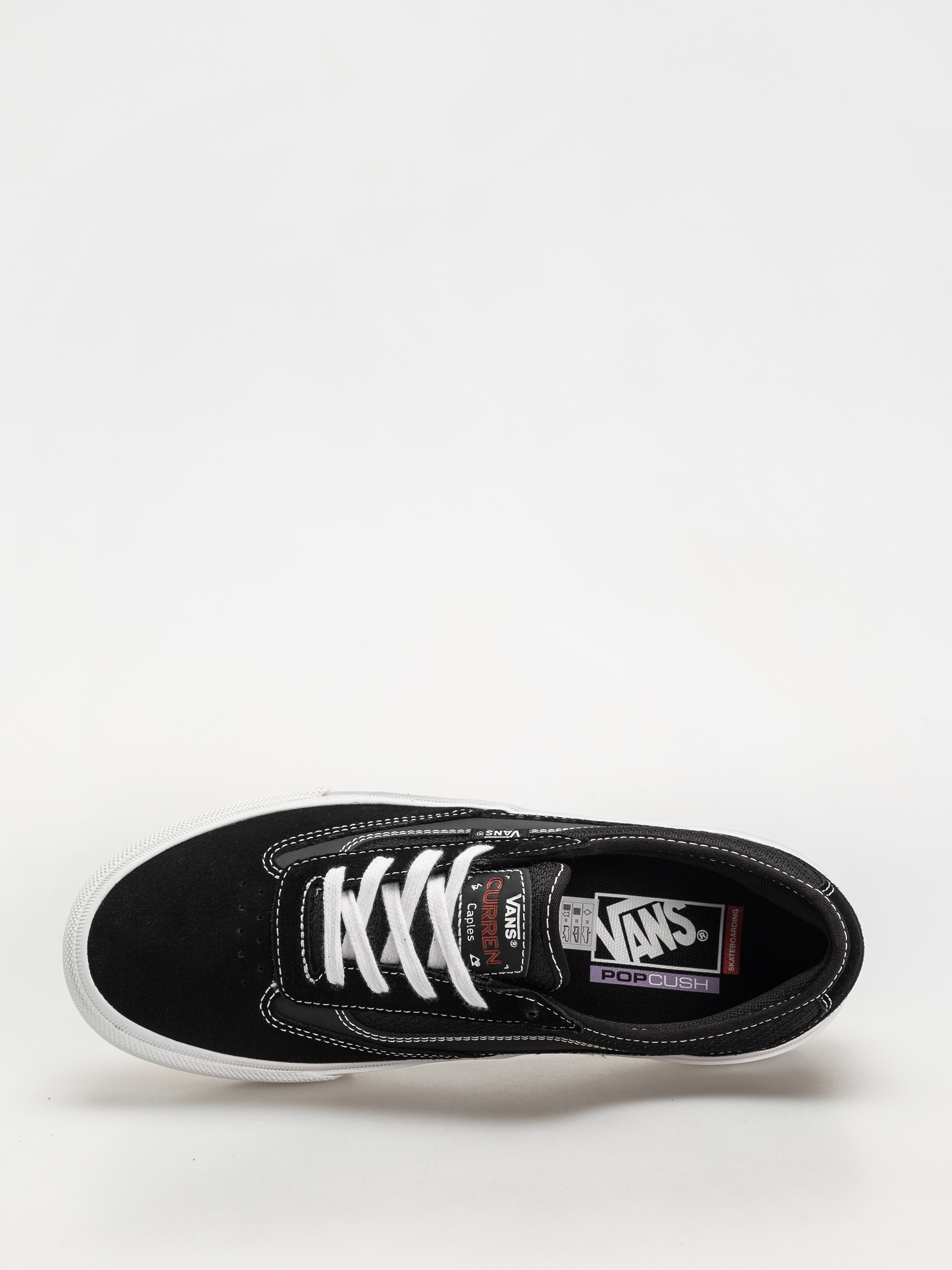 Vans Skate Curren Caples Shoes - black (gum black/white)
