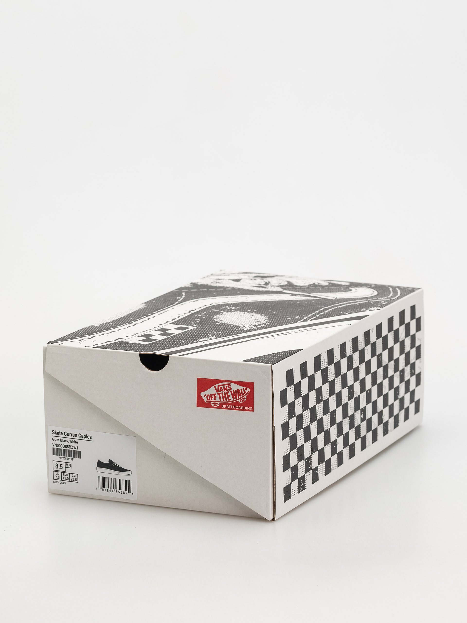 Vans Skate Curren Caples Shoes (gum black/white)