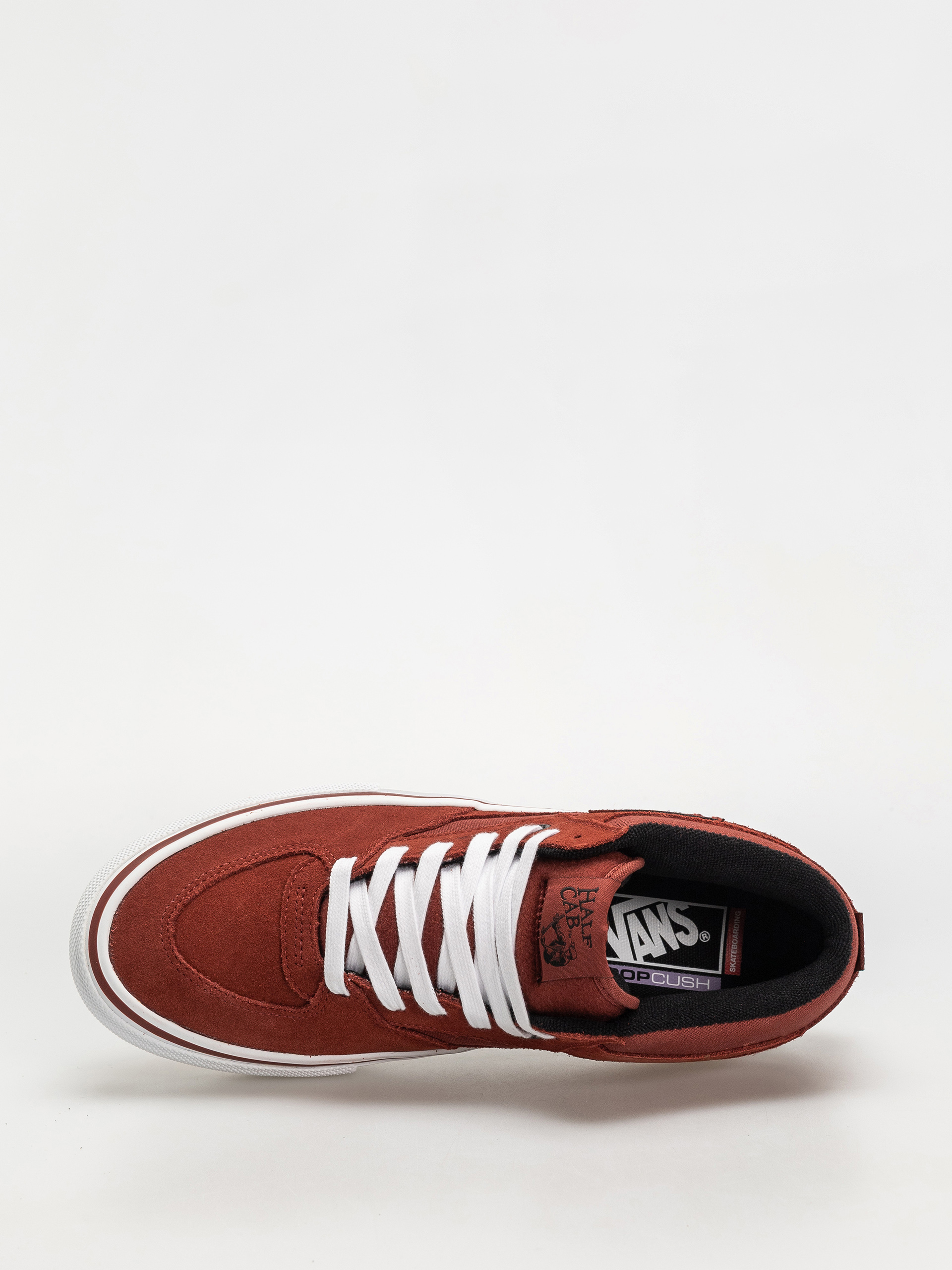 Vans Skate Half Cab Shoes - burgundy (brick/black)