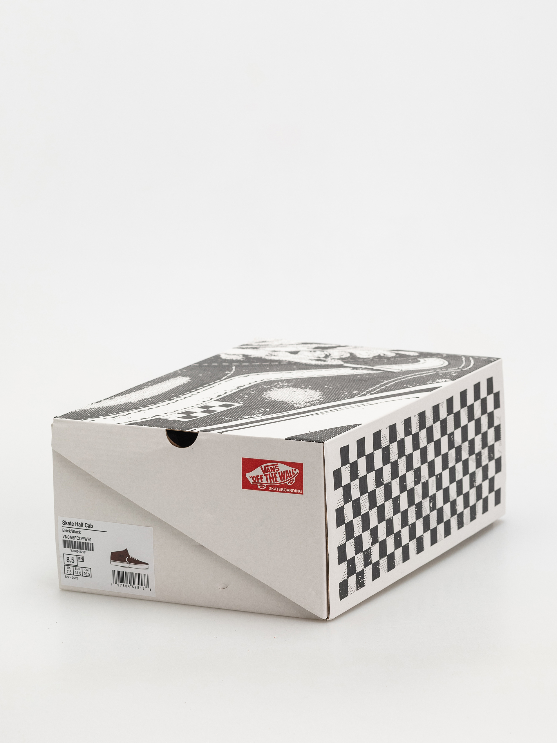 Vans Skate Half Cab Shoes (brick/black)