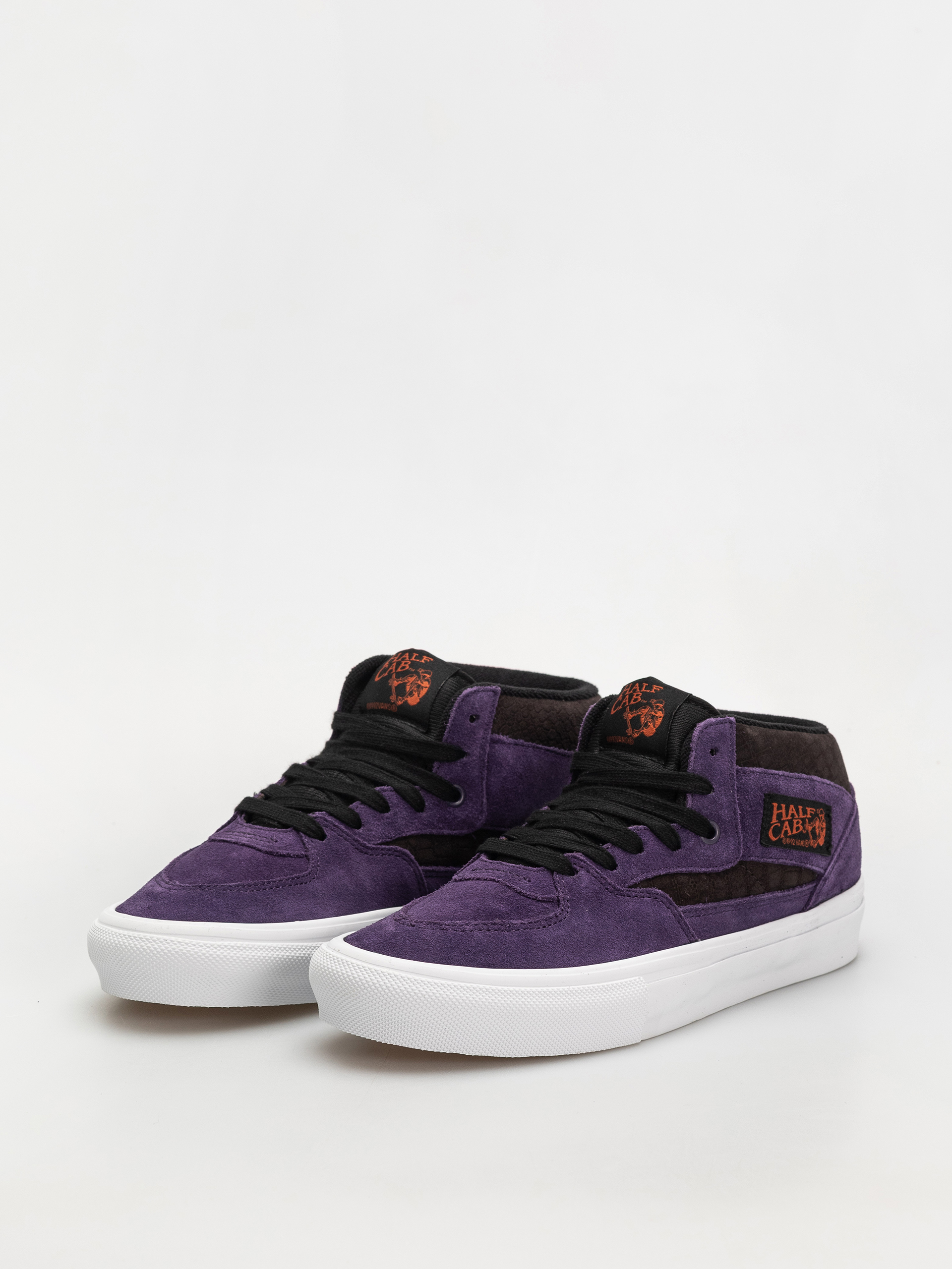 Vans Skate Half Cab Shoes (croc grape)