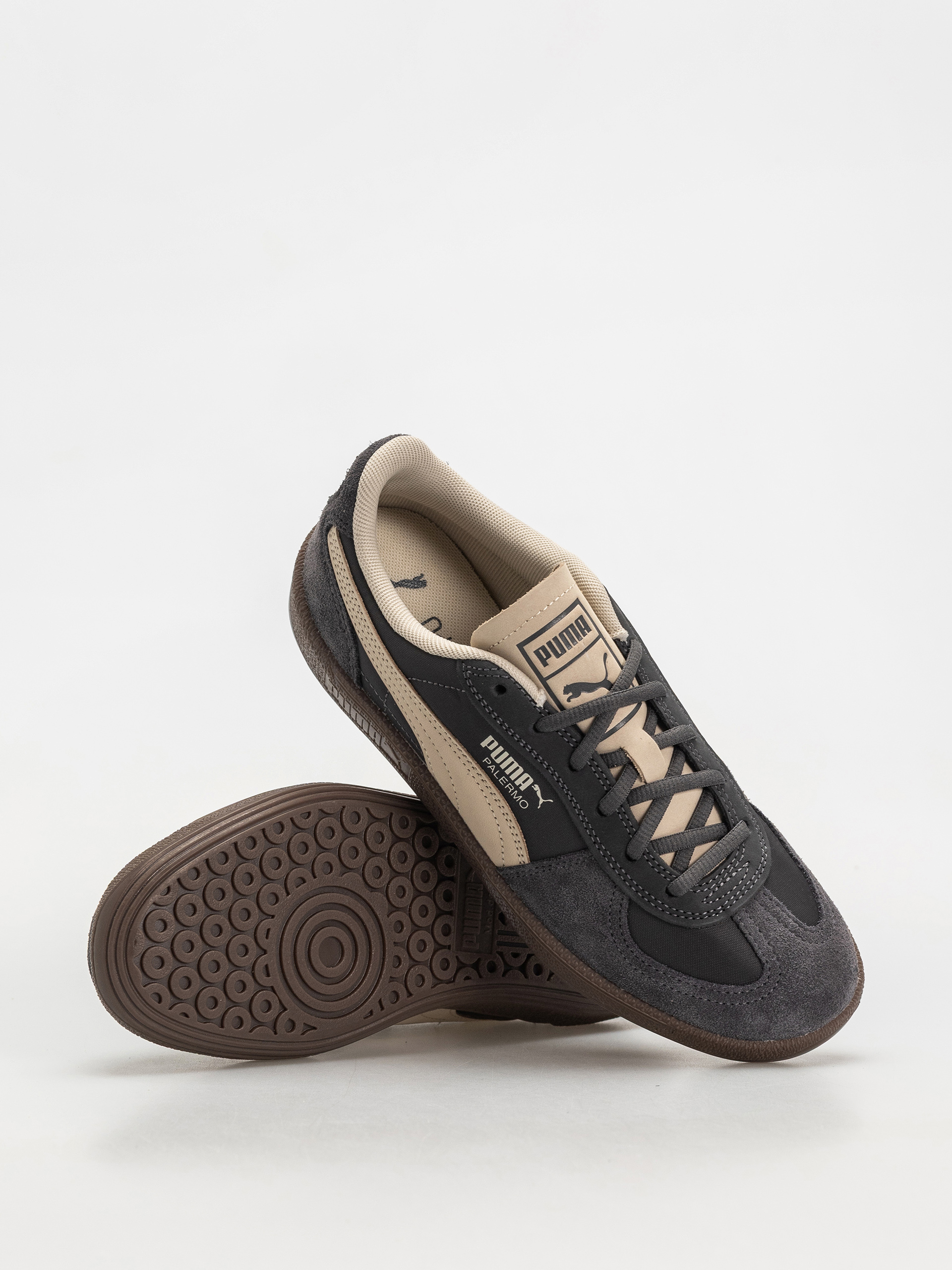 Puma Palermo Pop Shoes (dusky gray/desert dust)