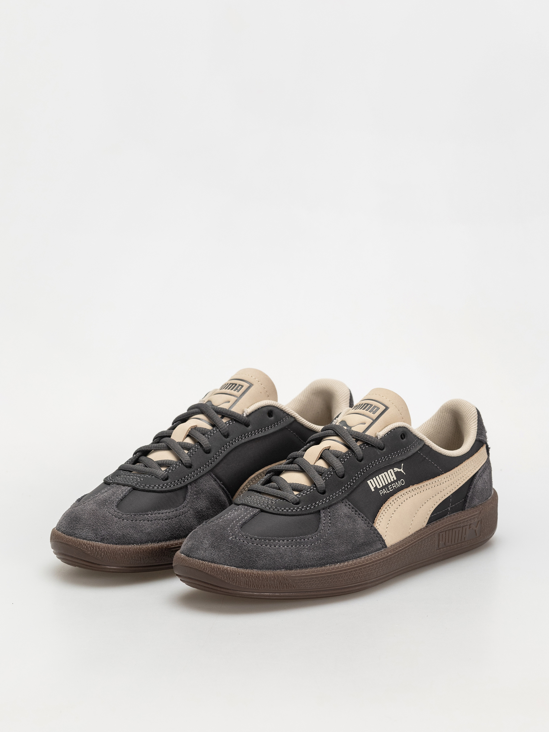 Puma Palermo Pop Schuhe (dusky gray/desert dust)