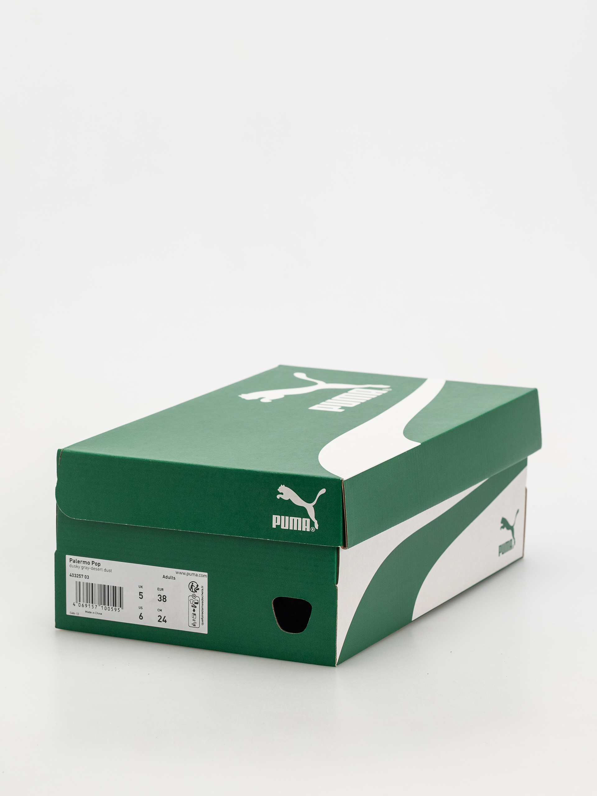 Puma Palermo Pop Shoes (dusky gray/desert dust)