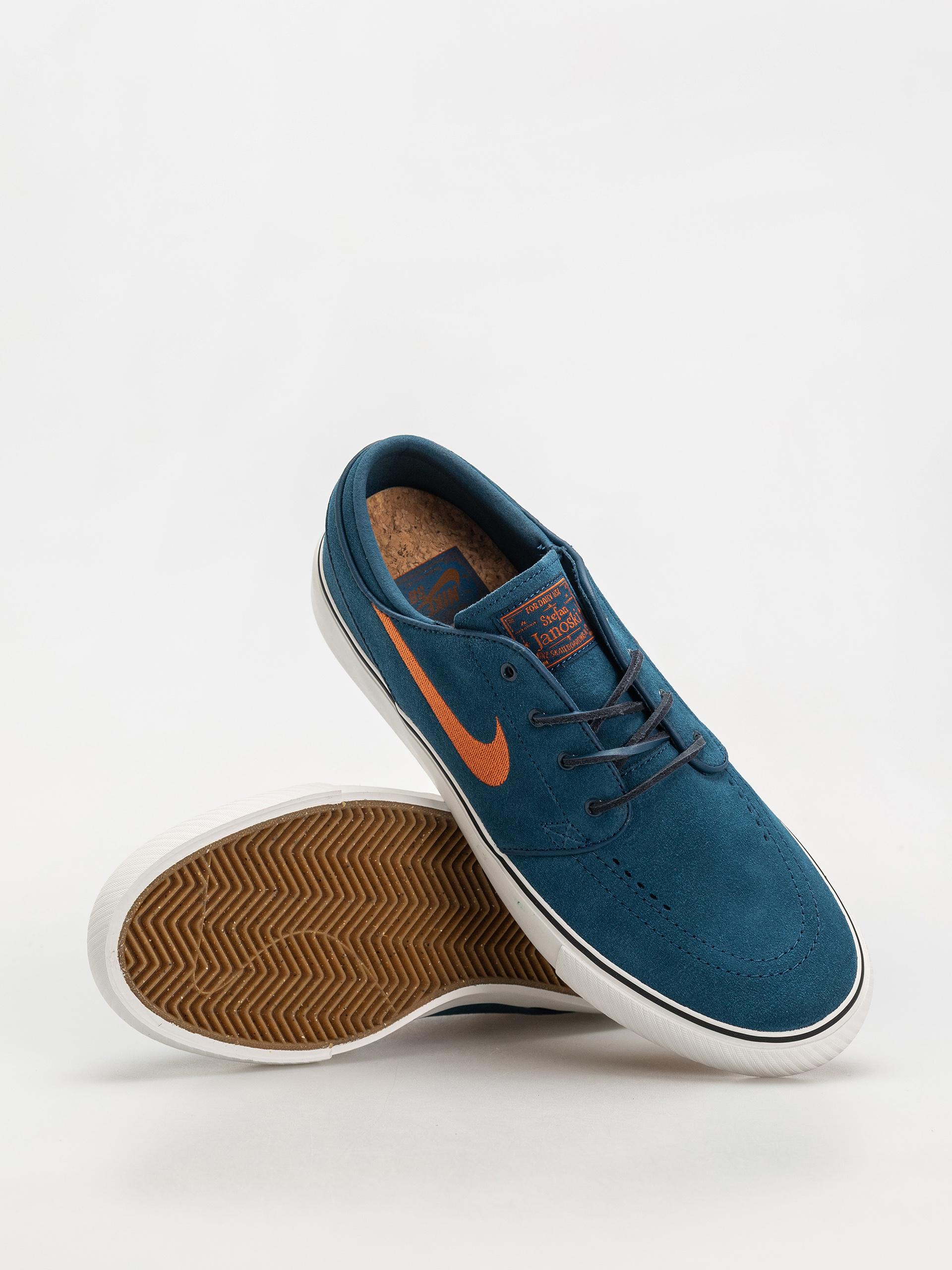 Nike SB Zoom Janoski Og+ Schuhe (blue force/campfire orange blue force)