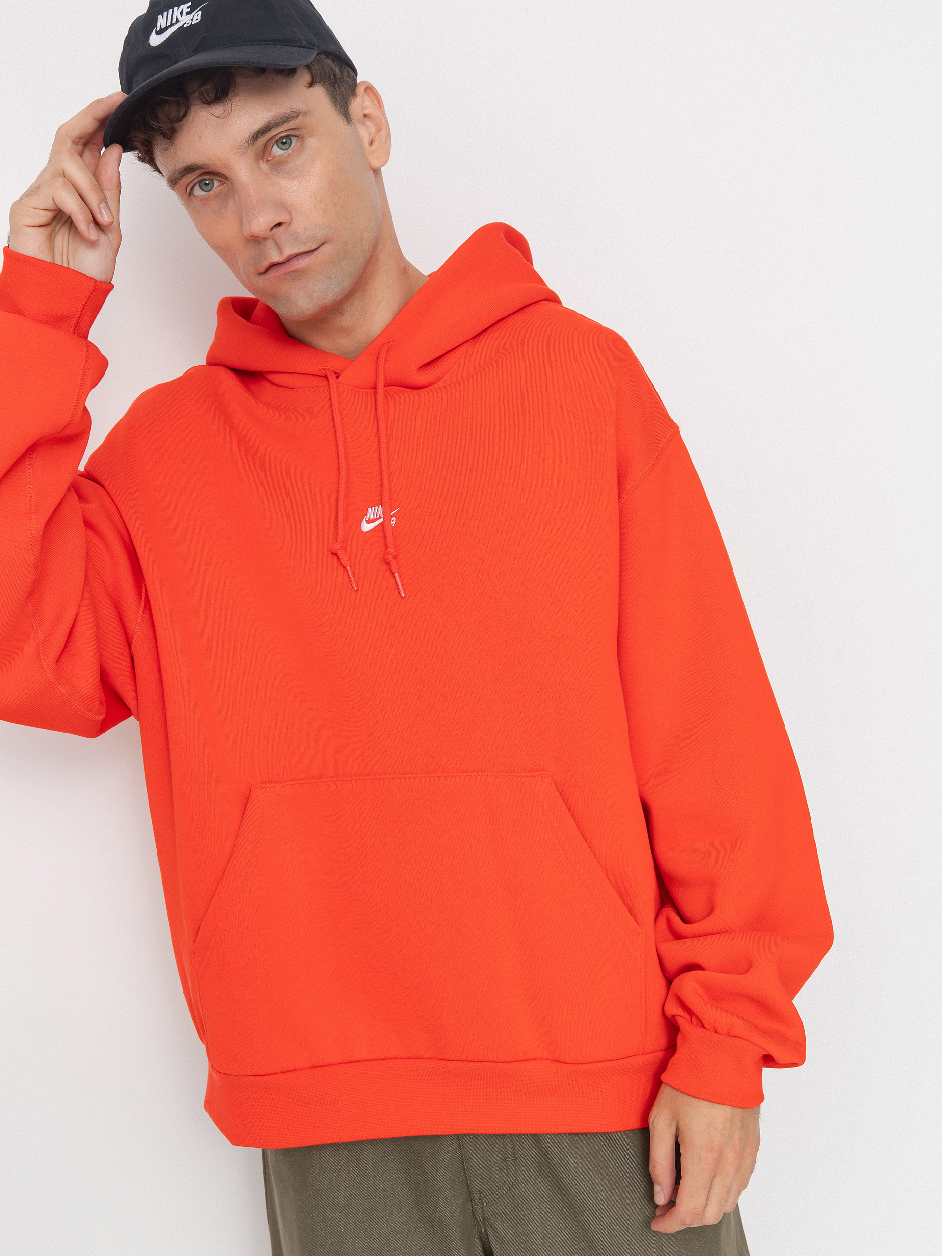 Nike SB Hoodie Bb Ssnl Gfx HD (lt crimson/white)